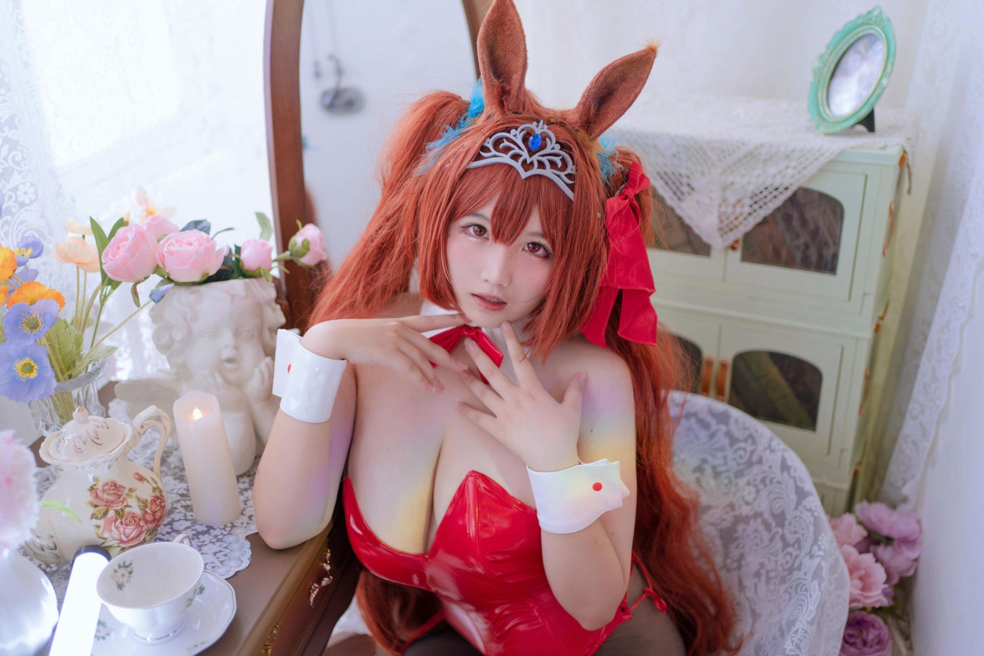图片[5]-No.058 – 赛马娘 大和赤骥兔女郎 [35P]-coswz-cos王者