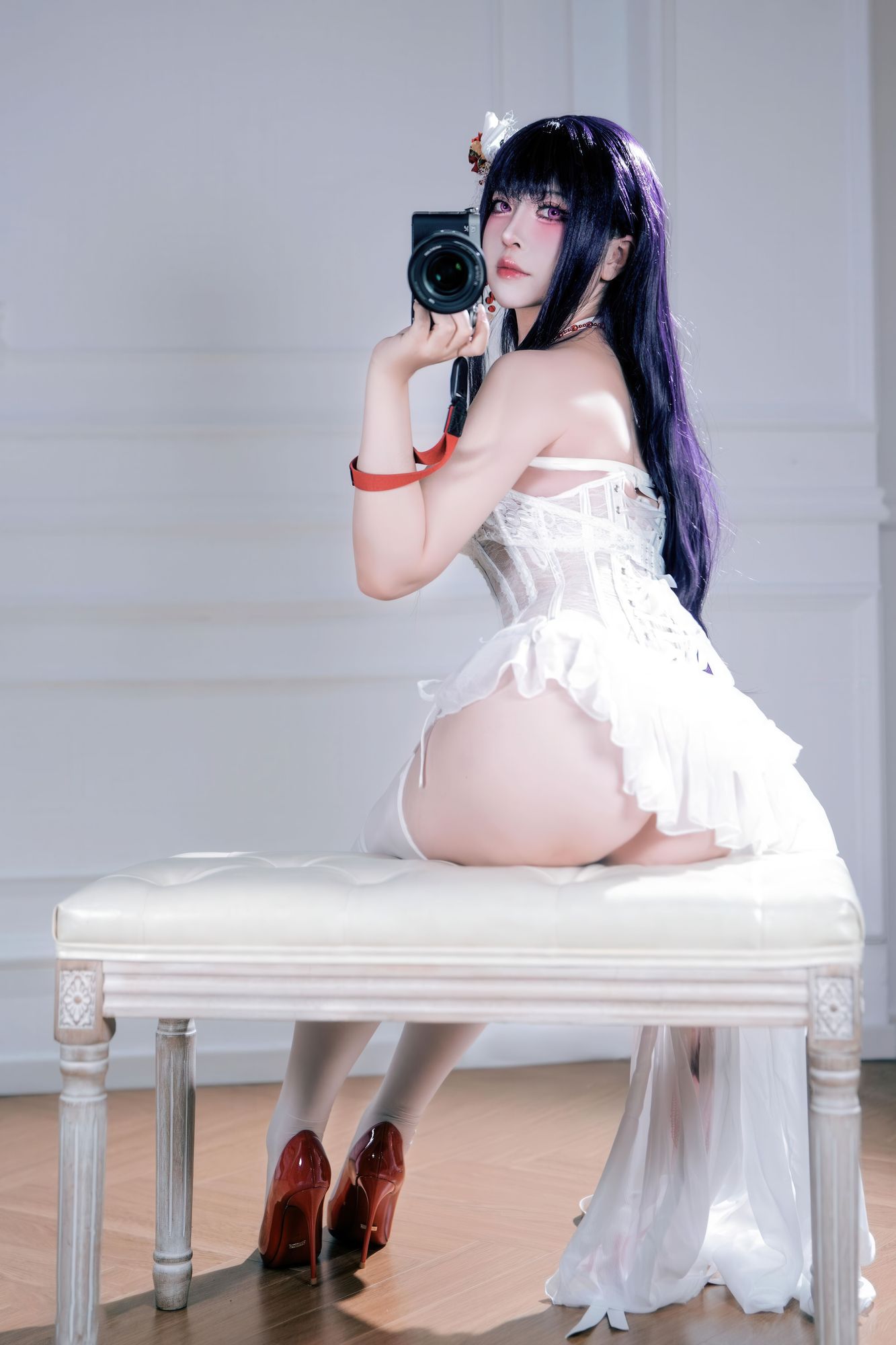 图片[2]-No.079 – Nikke胜利女神 米哈拉 羁绊锁链 [58P]-coswz-cos王者