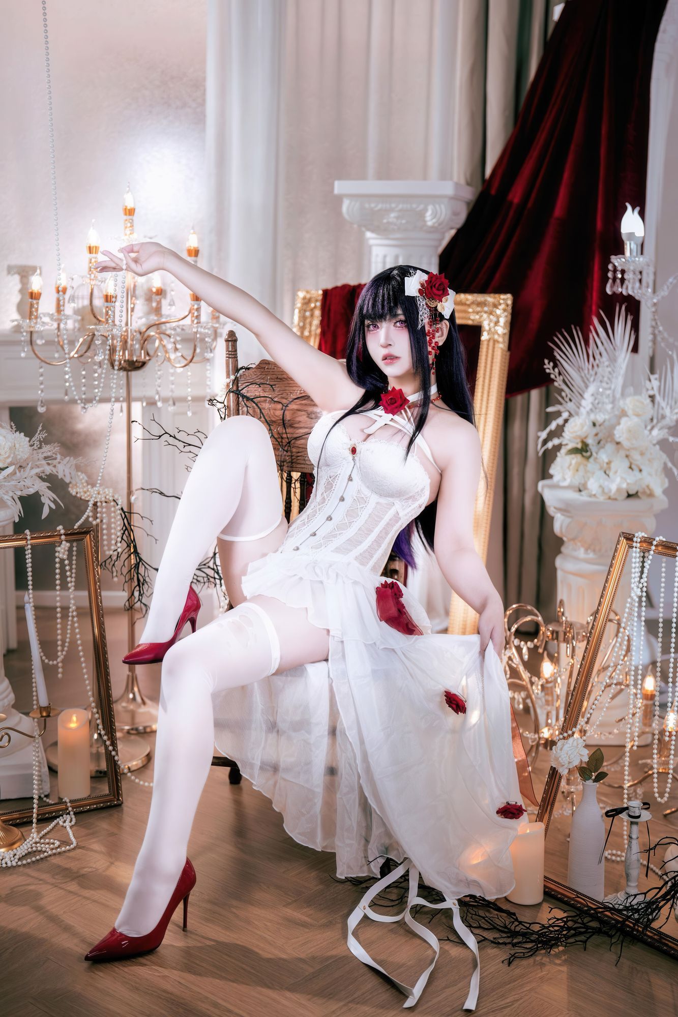 图片[53]-No.079 – Nikke胜利女神 米哈拉 羁绊锁链 [58P]-coswz-cos王者