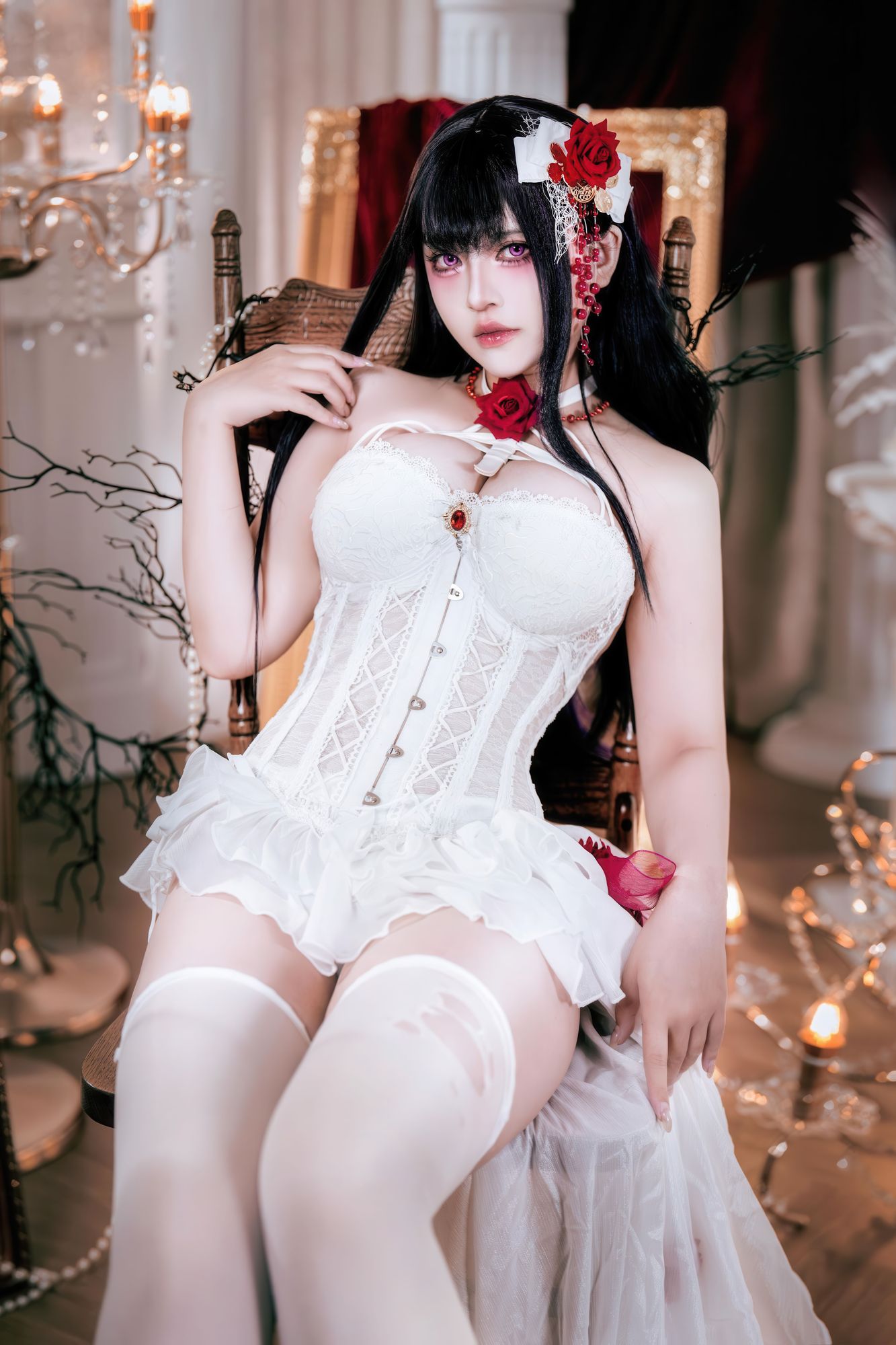 图片[50]-No.079 – Nikke胜利女神 米哈拉 羁绊锁链 [58P]-coswz-cos王者