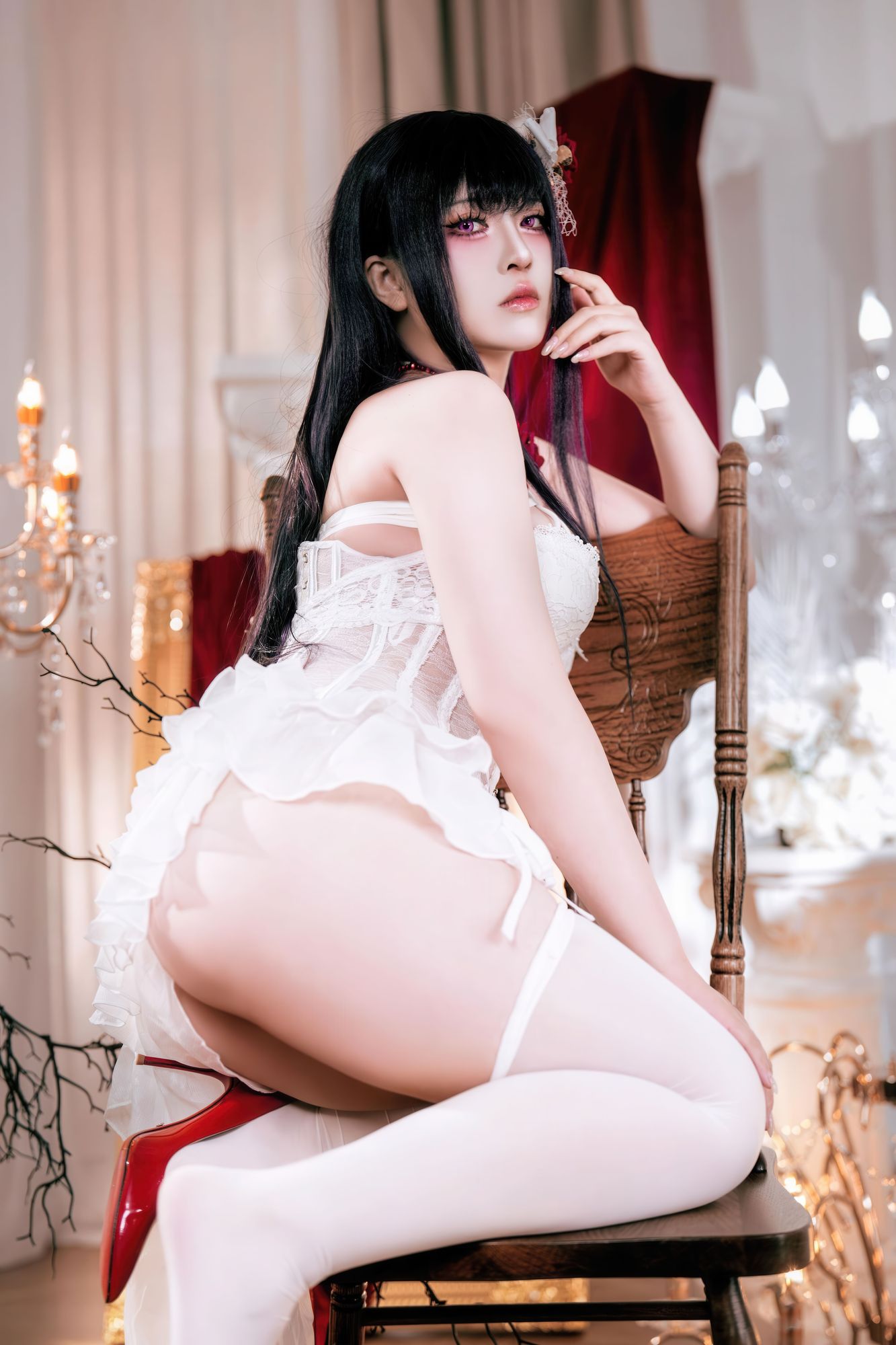 图片[42]-No.079 – Nikke胜利女神 米哈拉 羁绊锁链 [58P]-coswz-cos王者