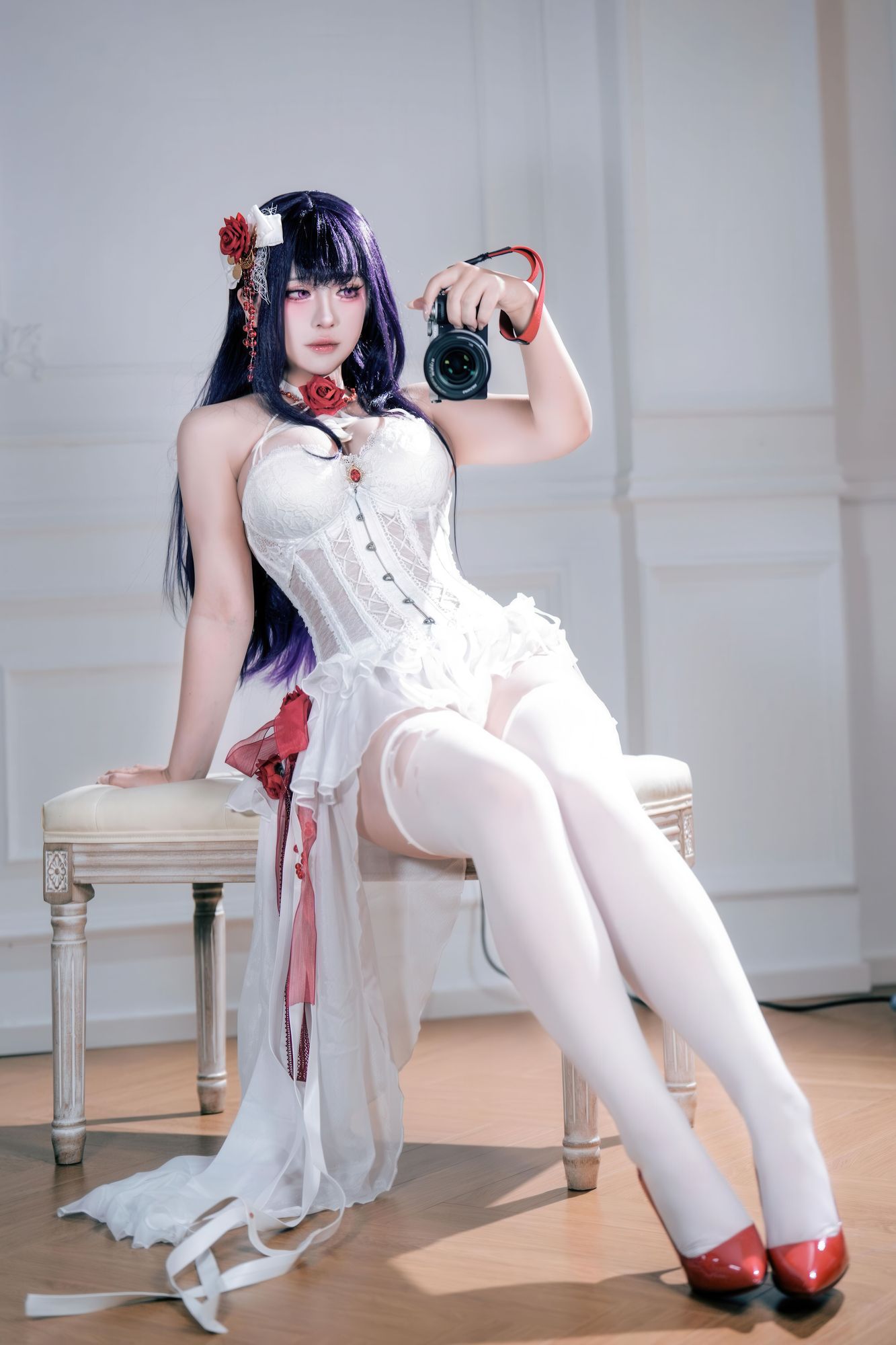 图片[7]-No.079 – Nikke胜利女神 米哈拉 羁绊锁链 [58P]-coswz-cos王者