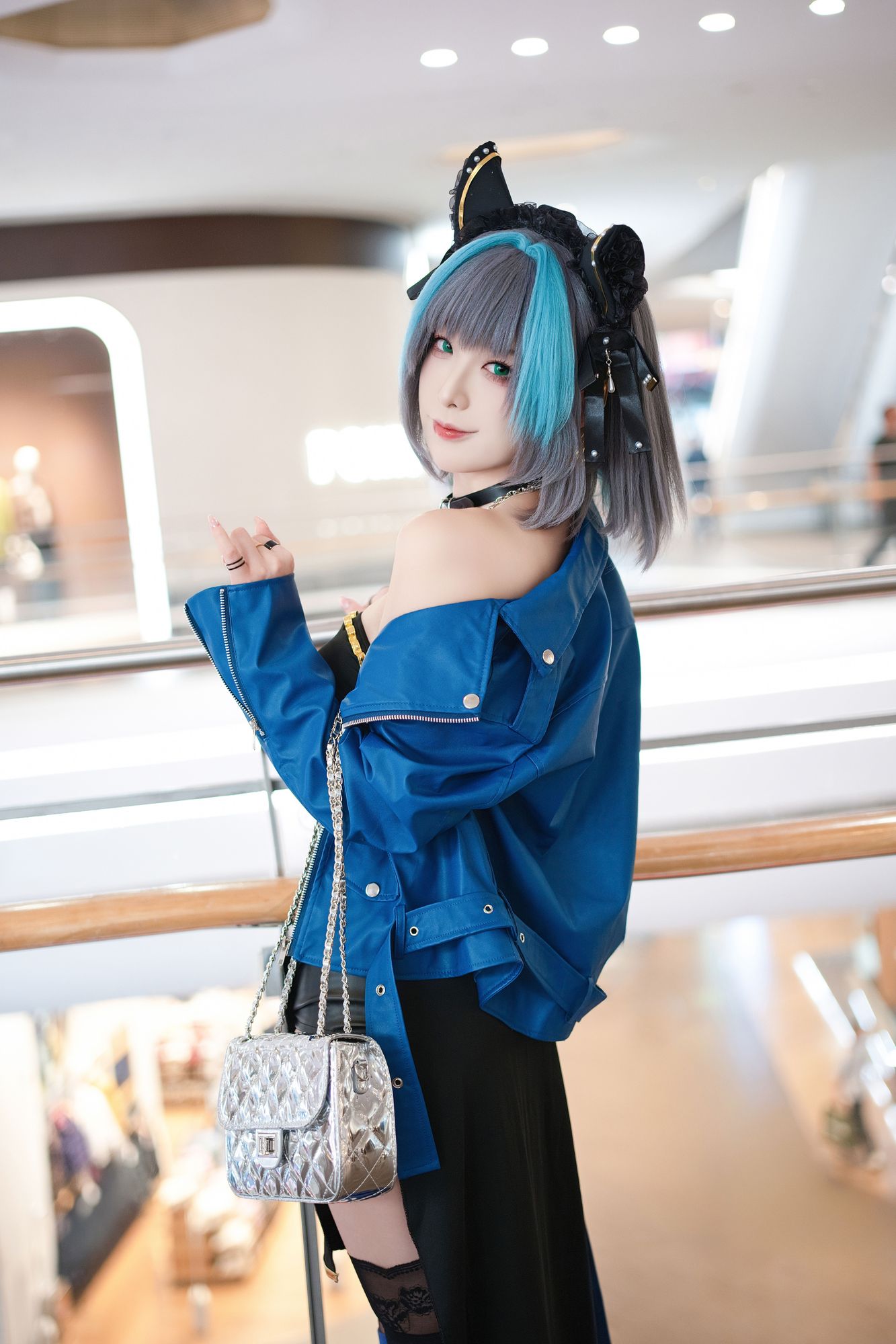 图片[1]-No.081 – 碧蓝航线 柴郡常服 [27P]-coswz-cos王者