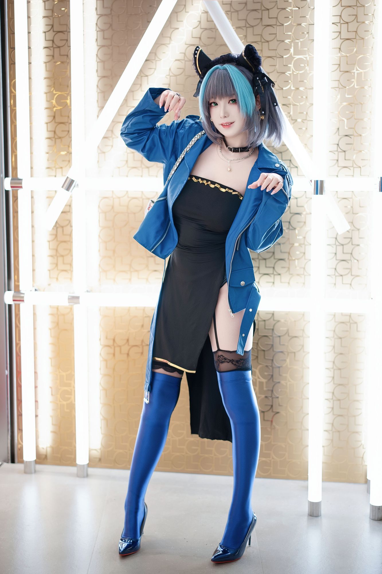 图片[4]-No.081 – 碧蓝航线 柴郡常服 [27P]-coswz-cos王者