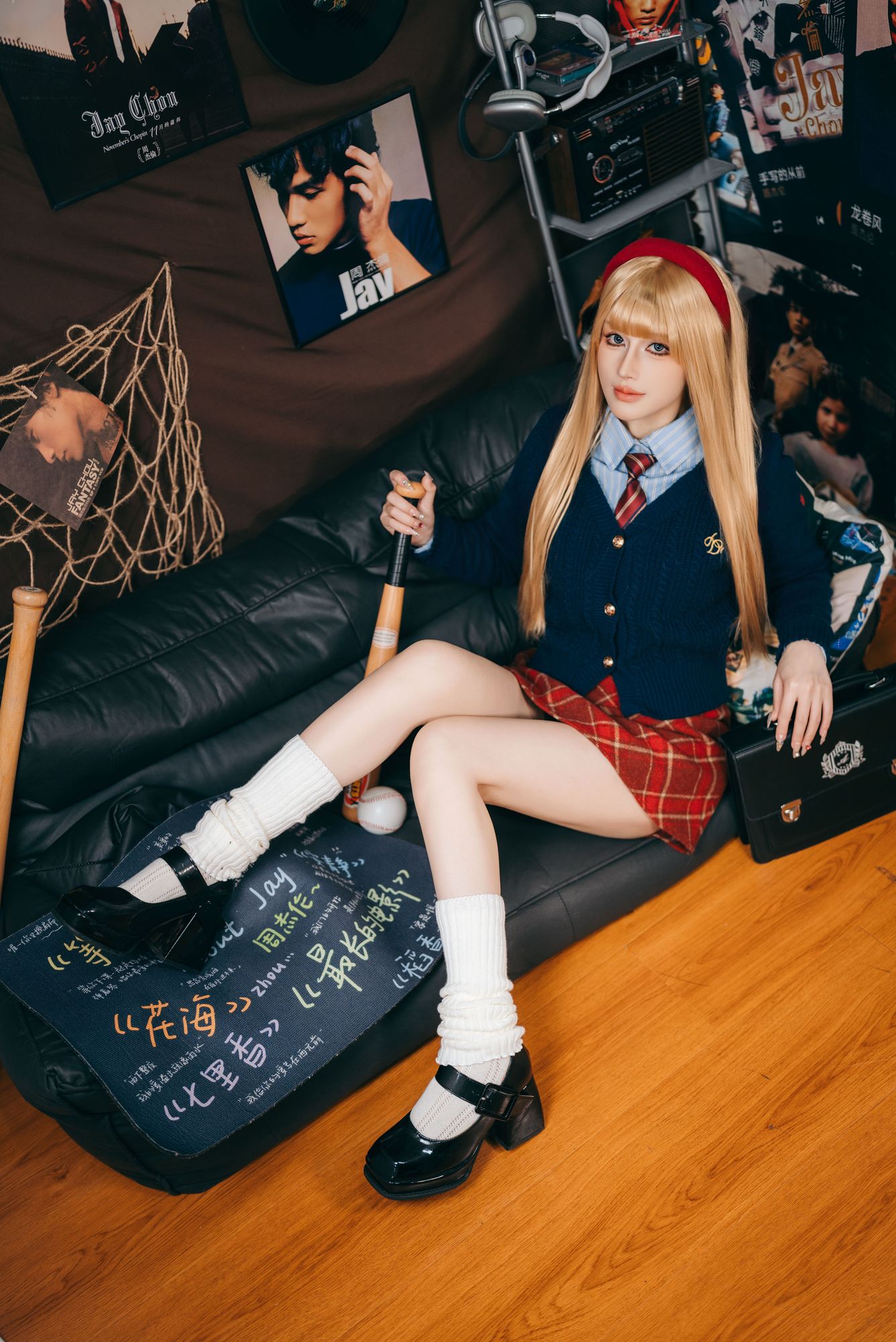 图片[1]-No.089 – 棒球少女 [23P]-coswz-cos王者