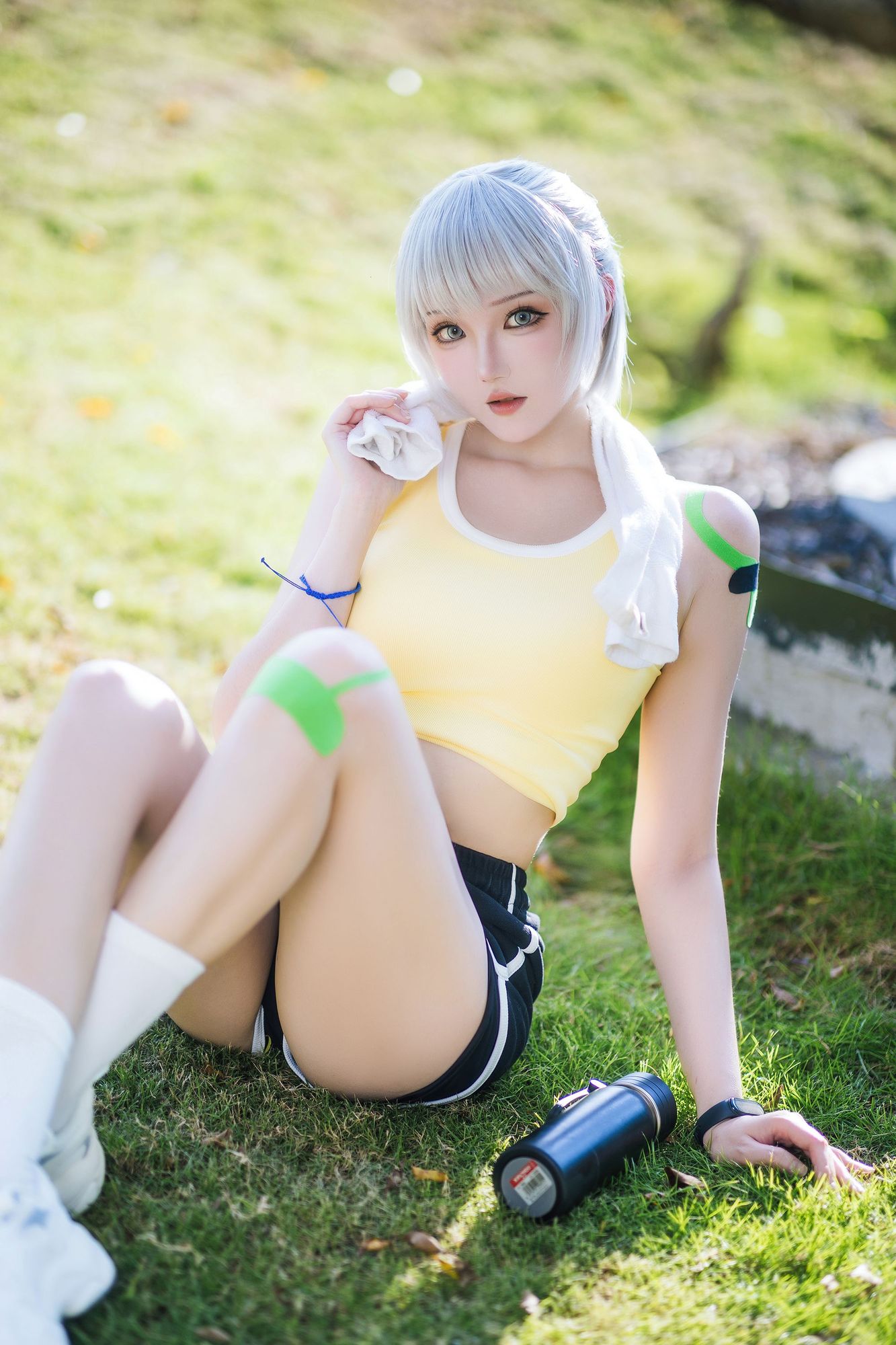 图片[5]-No.104 – 灵笼 白月魁运动服 [15P]-coswz-cos王者