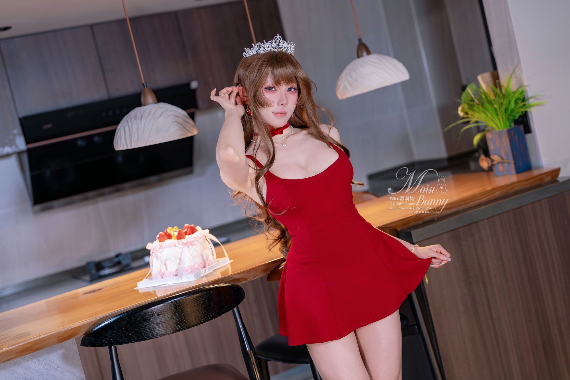图片[2]-No.121 – 2025年12月 圣诞生日限定 Birthday Party [48P 1V]-coswz-cos王者