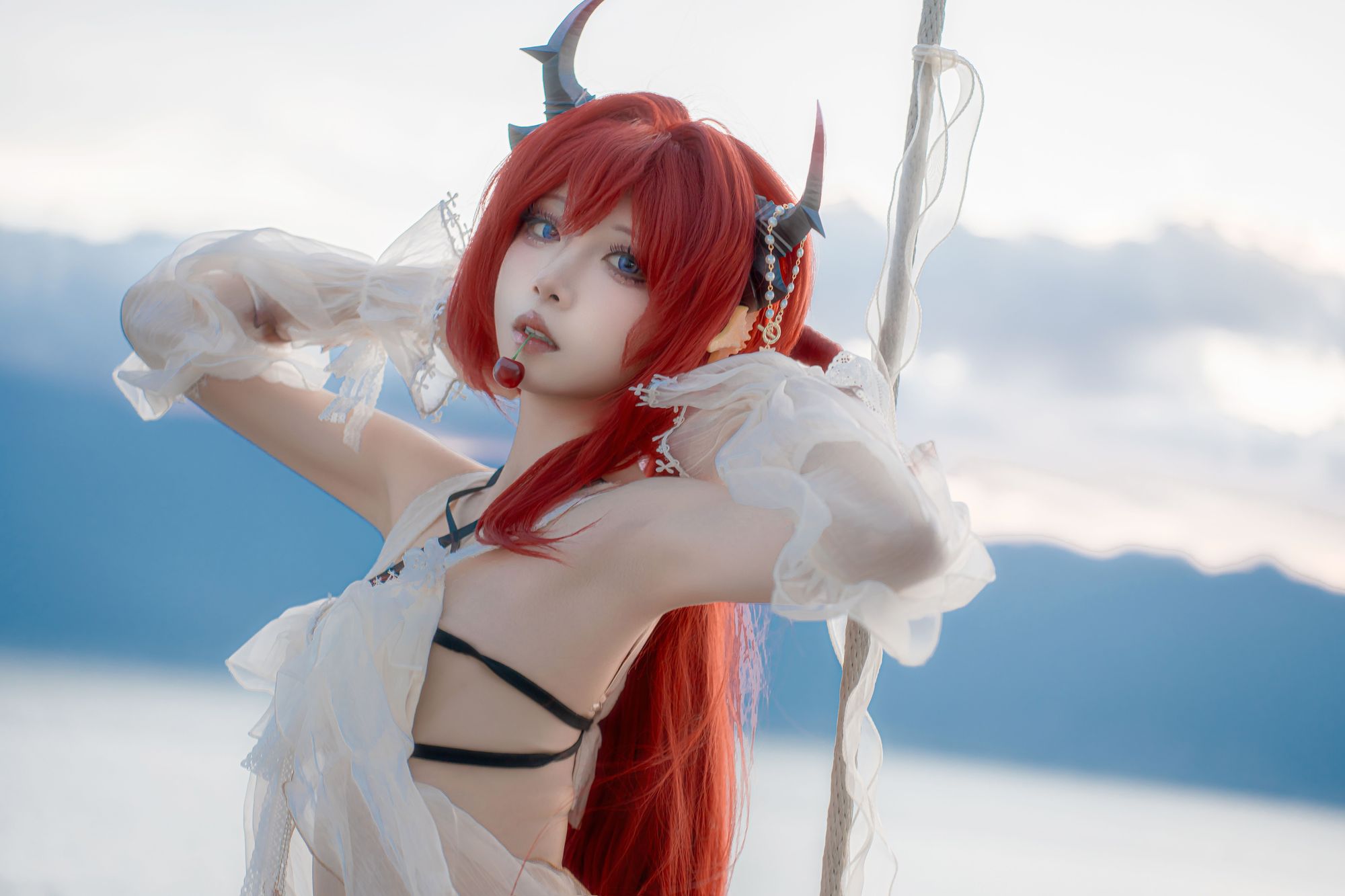 No.023 – 明日方舟 史尔特尔泳装 [35P]-图妖社