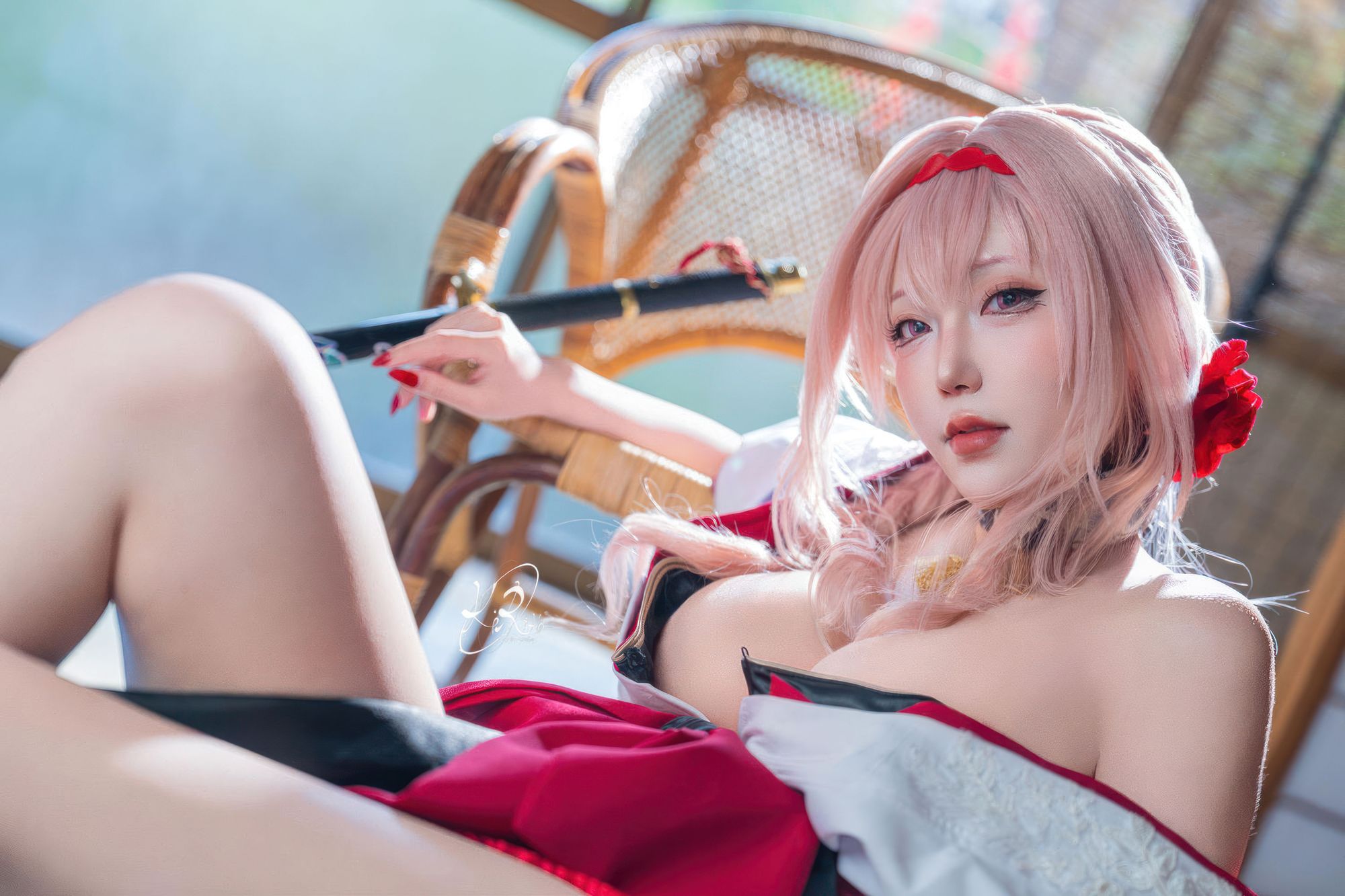 图片[3]-No.036 – Nikke胜利女神 黑红莲 暗影 憧憬之花 [39P]-coswz-cos王者