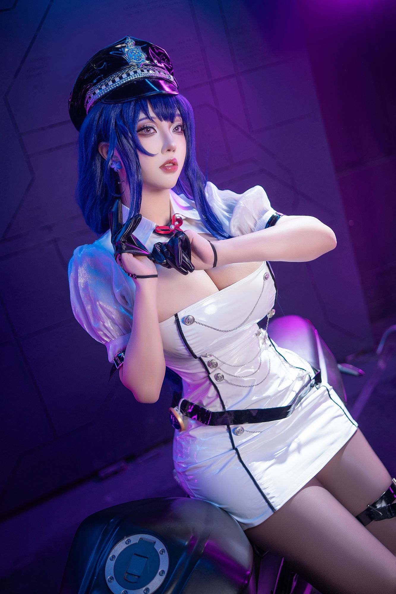 图片[1]-No.041 – 原神 雷电将军赛车 [12P]-coswz-cos王者