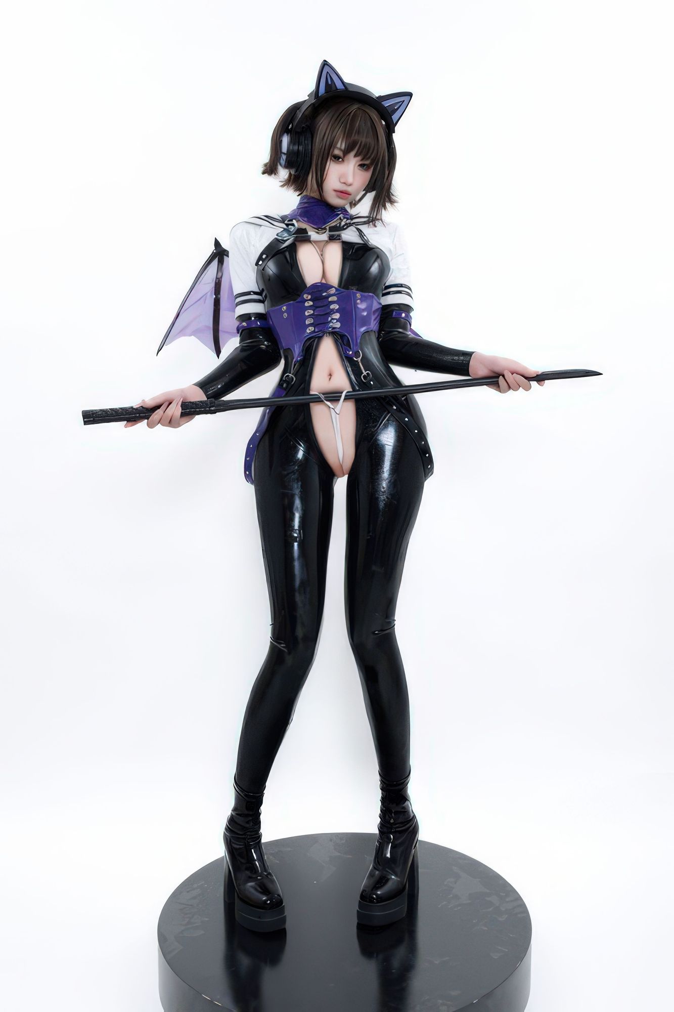 图片[2]-No.073 – 白棚胶衣 [78P]-coswz-cos王者