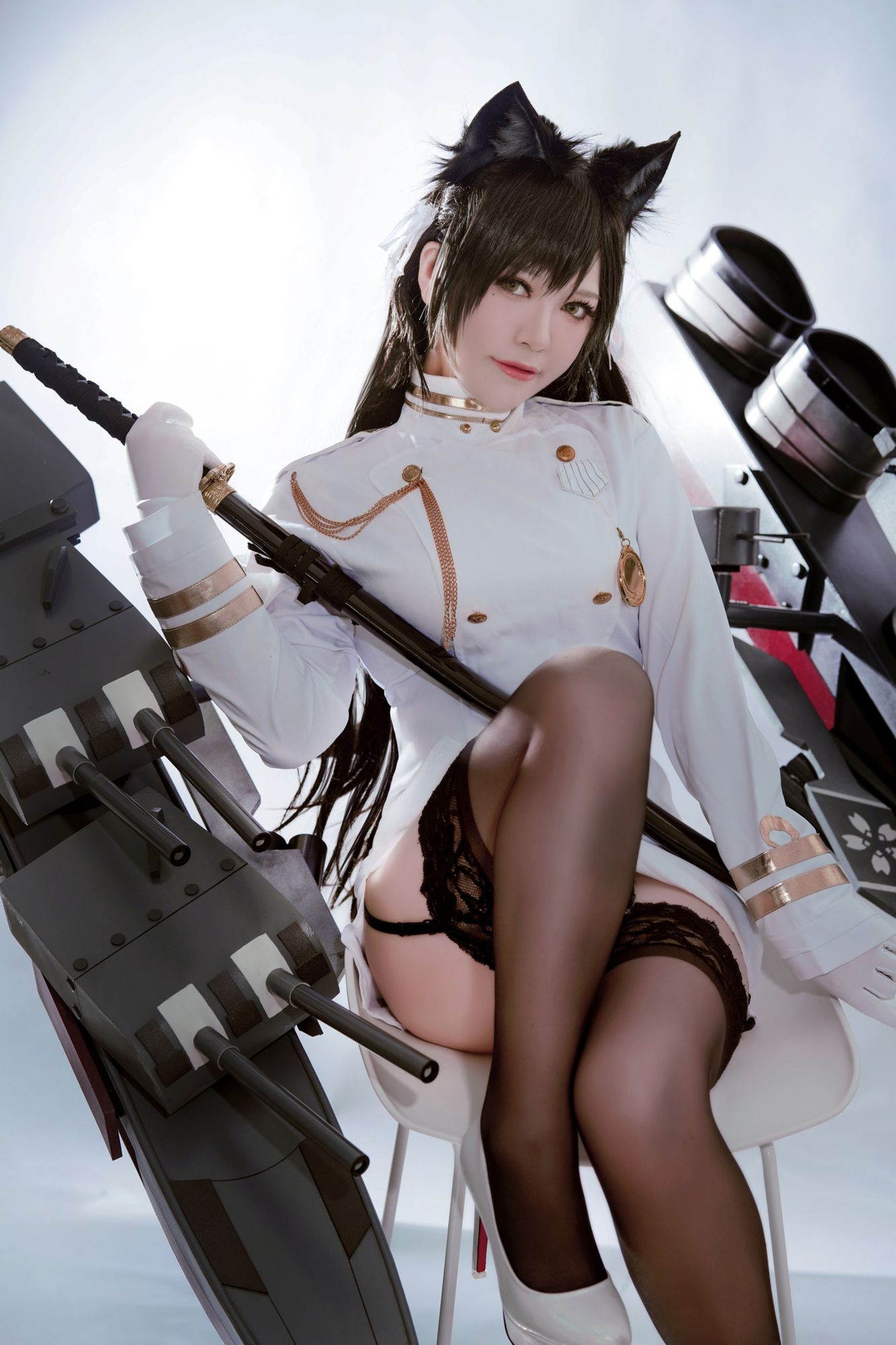 图片[1]-No.082 – 碧蓝航线 爱宕 [45P]-coswz-cos王者