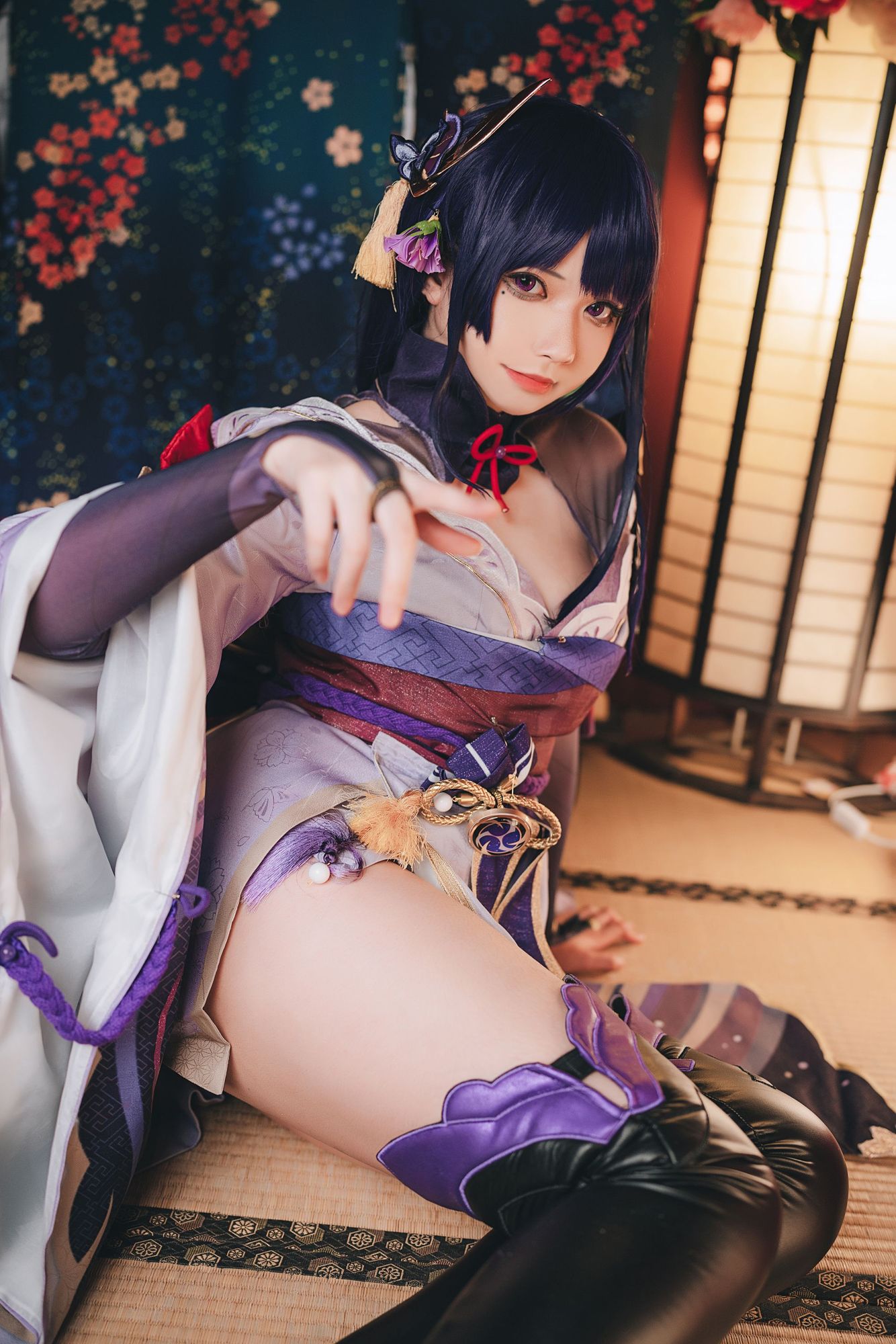 图片[2]-No.009 – 原神 雷电将军 [17P]-coswz-cos王者