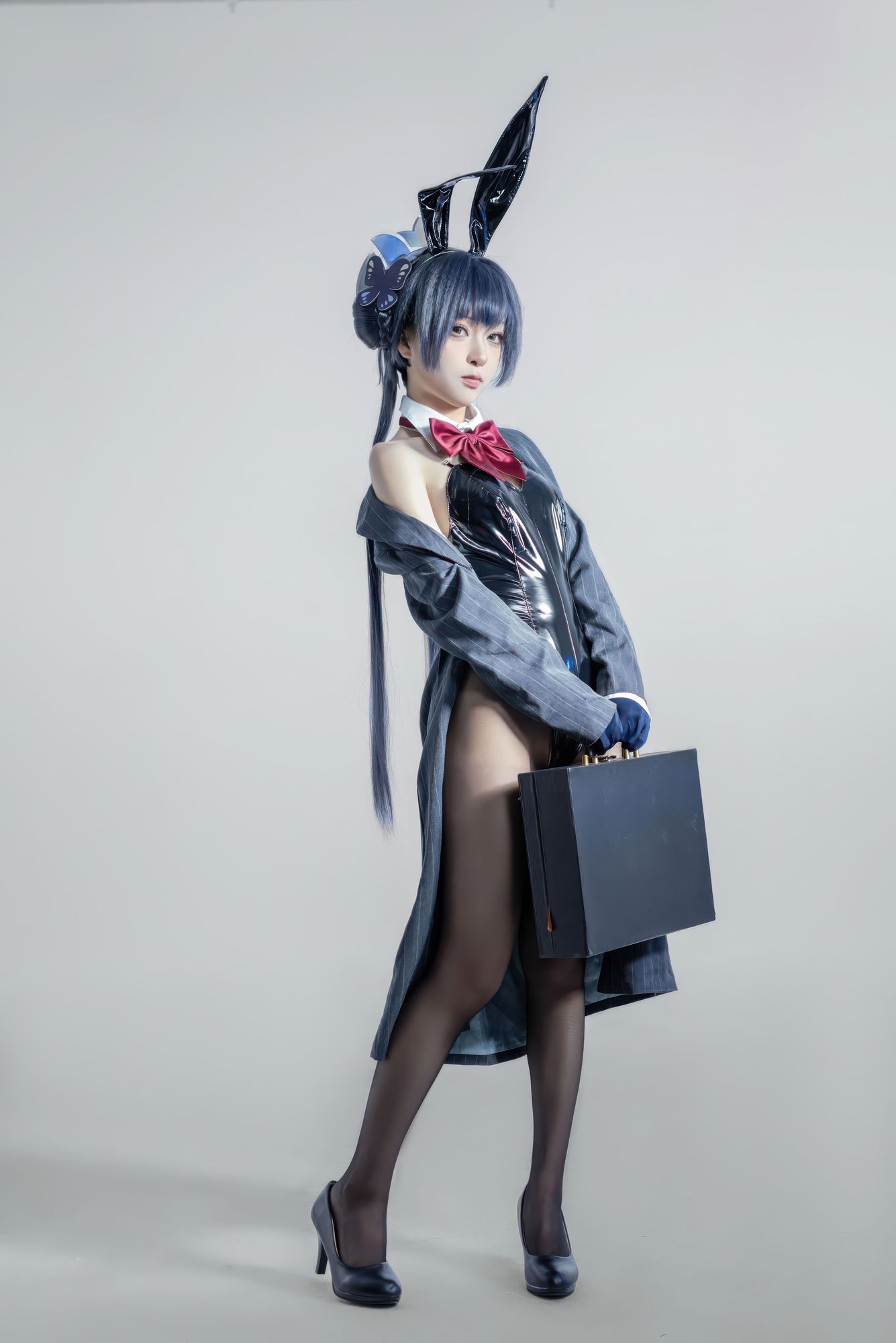 图片[2]-No.025 – 蔚蓝档案 妃咲 兔女郎 [28P]-coswz-cos王者