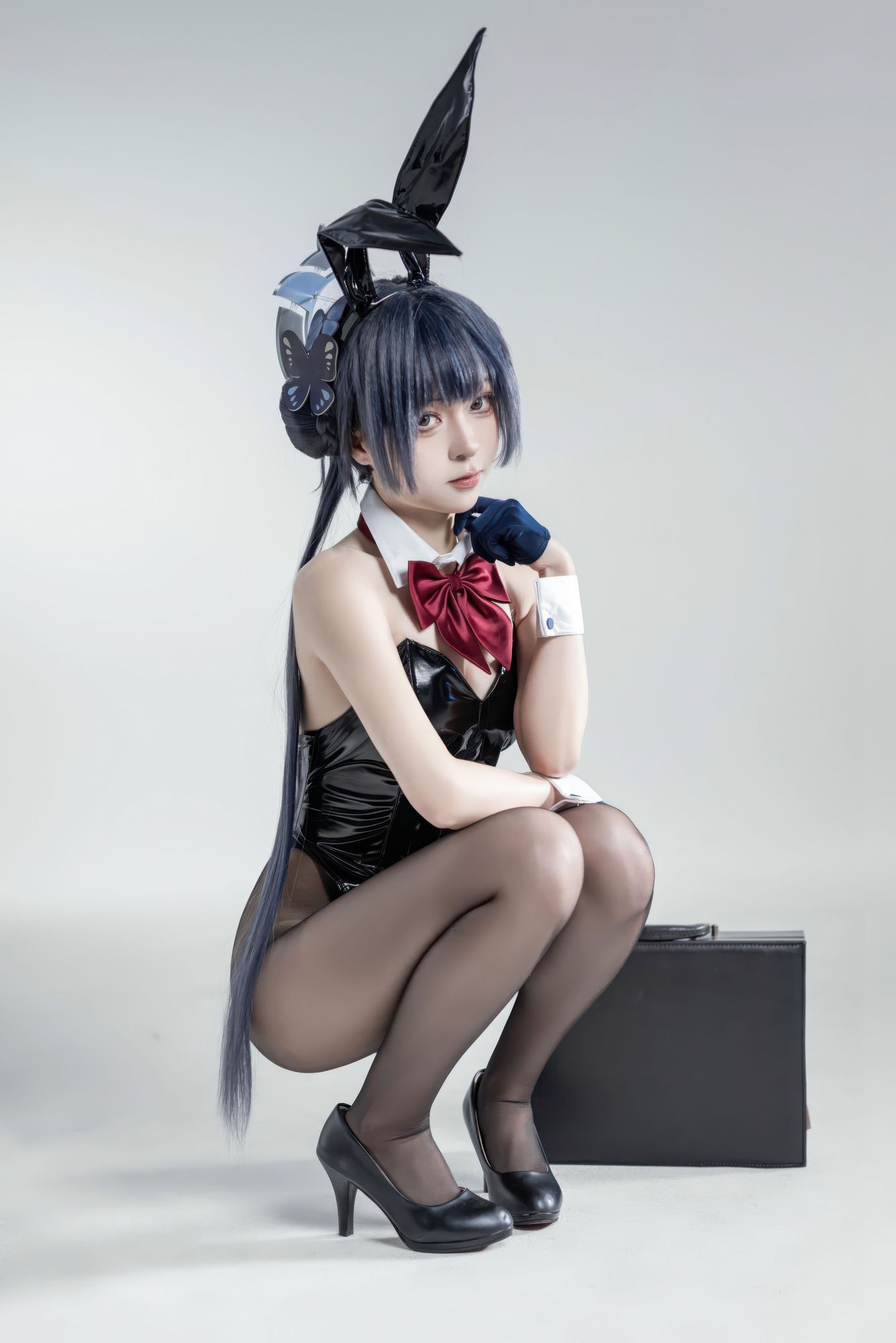 图片[1]-No.025 – 蔚蓝档案 妃咲 兔女郎 [28P]-coswz-cos王者