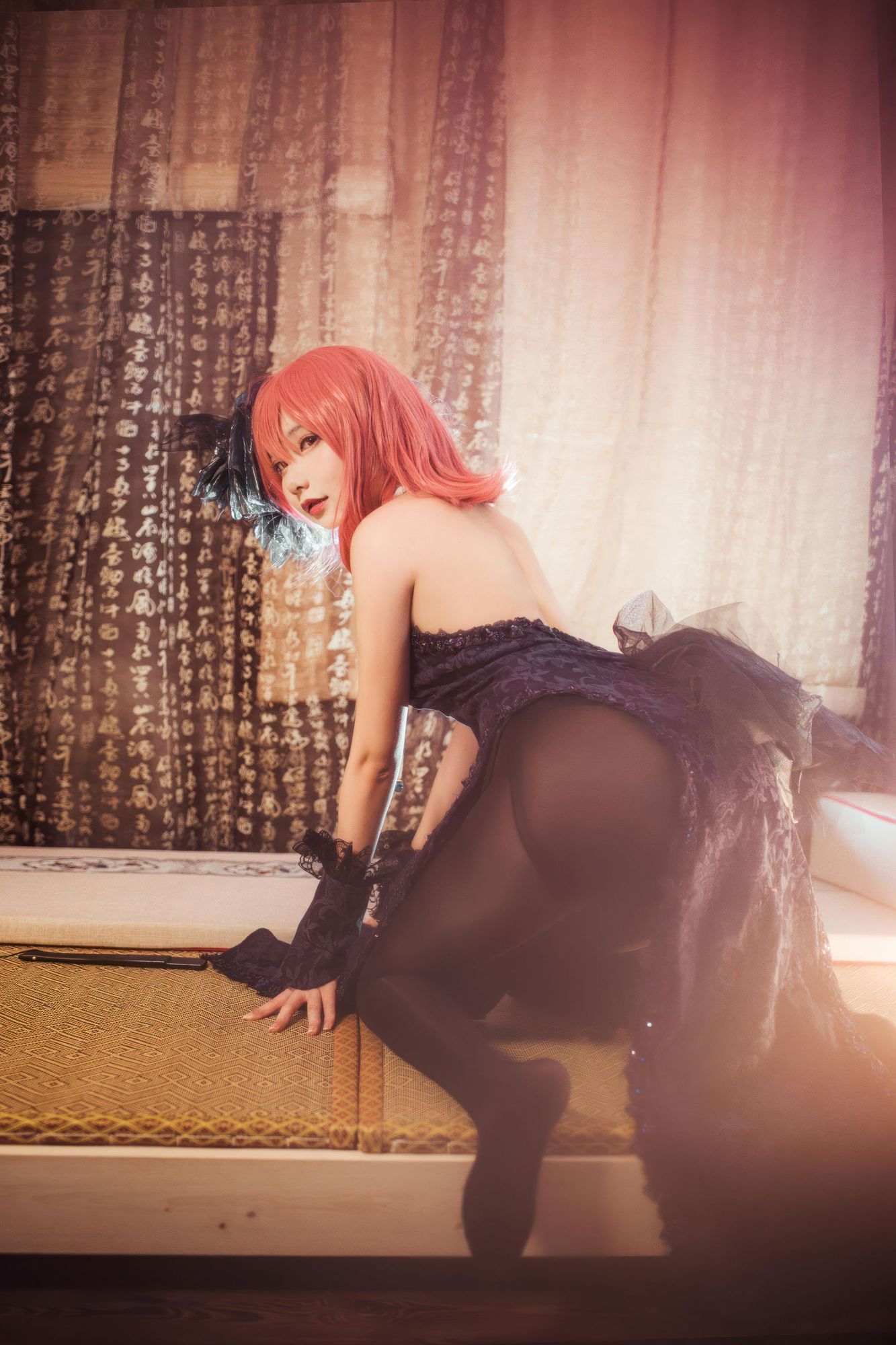 图片[2]-No.040 – 碧蓝航线 黑太子旗袍 [19P]-coswz-cos王者