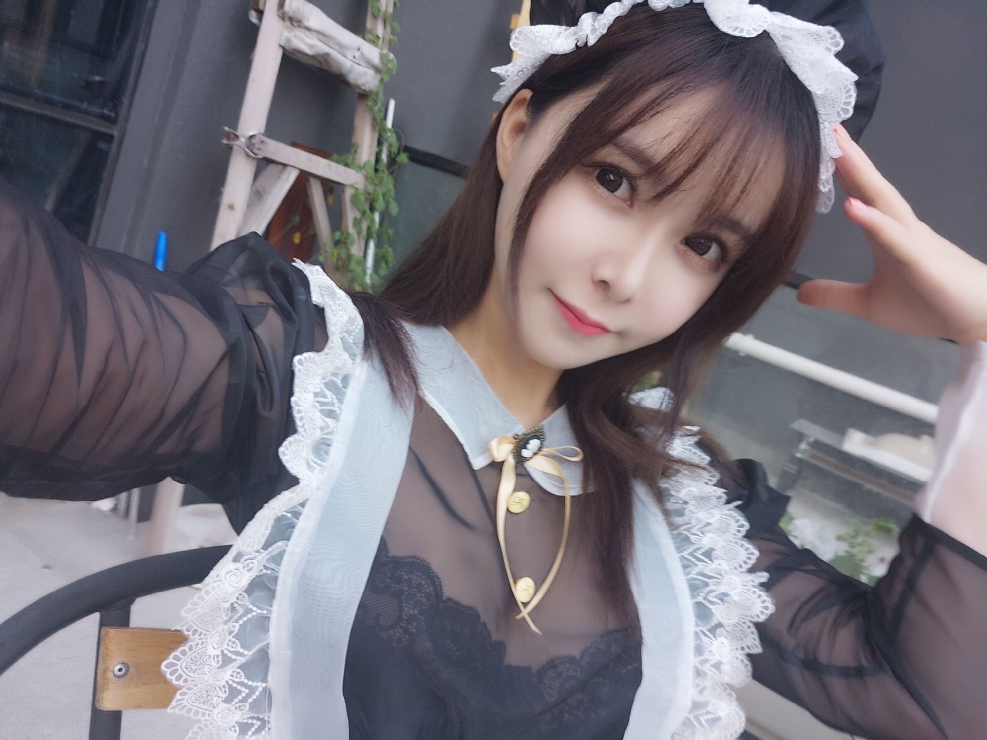 图片[3]-No.041 – 黑色透明女仆 [33P]-coswz-cos王者