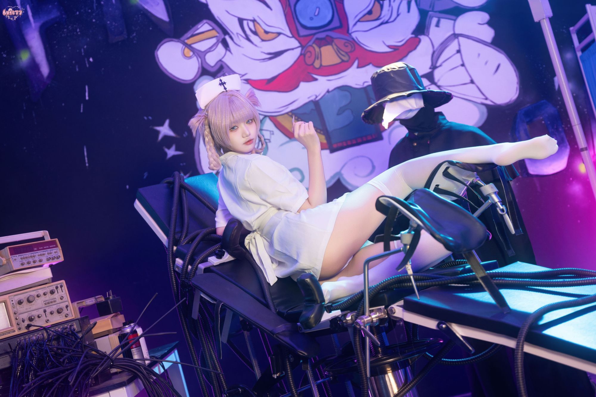 图片[2]-No.079 – 彻夜之歌 护士服小荠 [100P]-coswz-cos王者