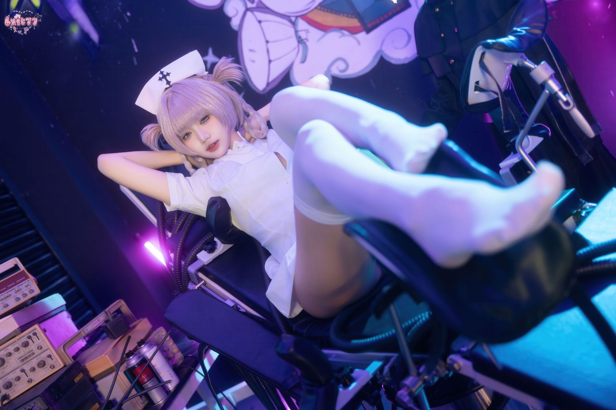 图片[5]-No.079 – 彻夜之歌 护士服小荠 [100P]-coswz-cos王者