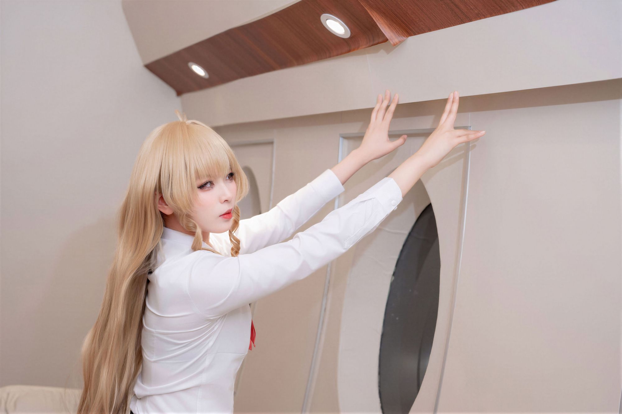 图片[3]-No.088 – 战舰少女 安德烈亚空姐 [50P 1V]-coswz-cos王者