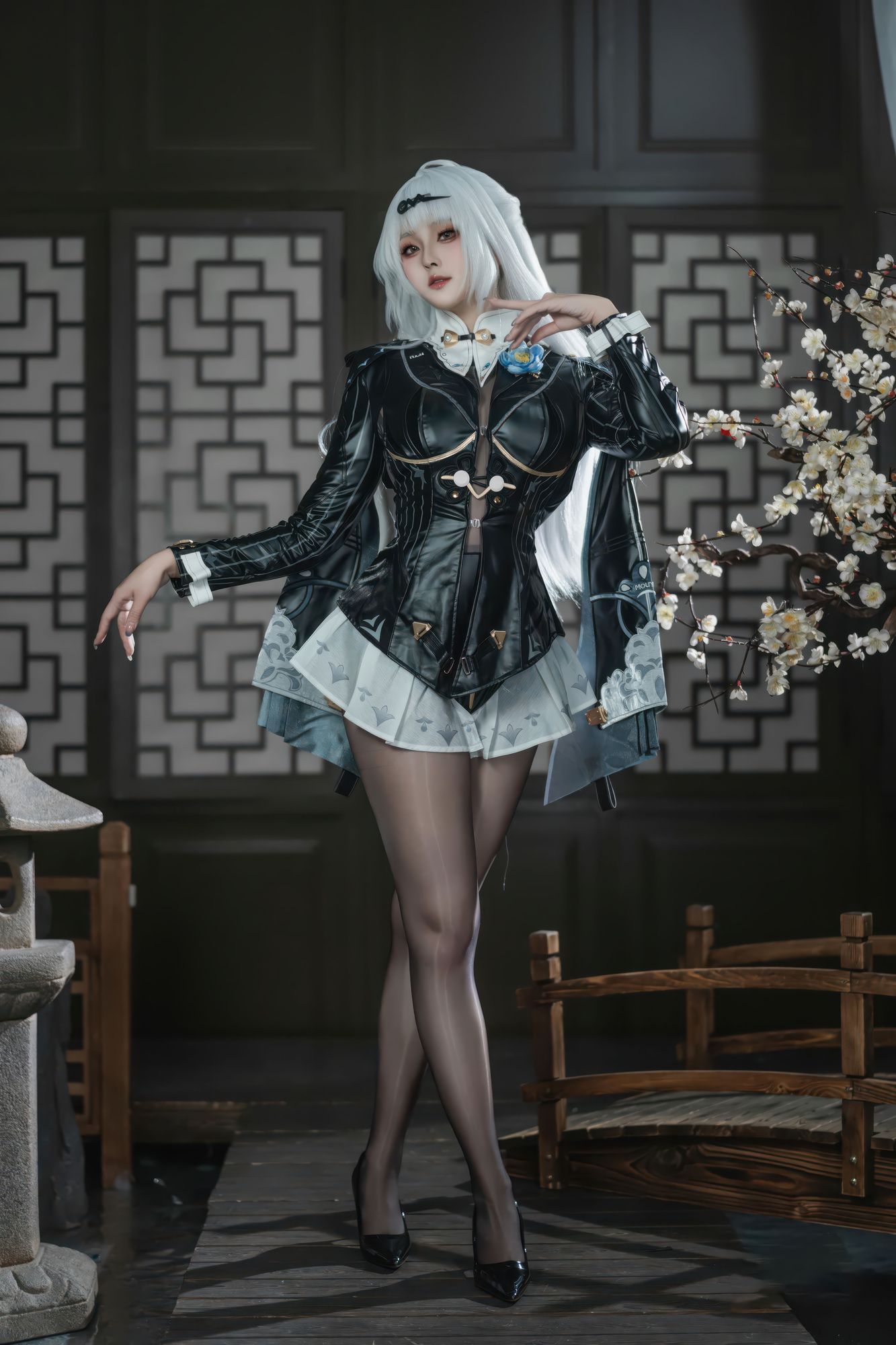 图片[1]-No.092 – 绝区零 仪玄 墨形影踪 [86P]-coswz-cos王者