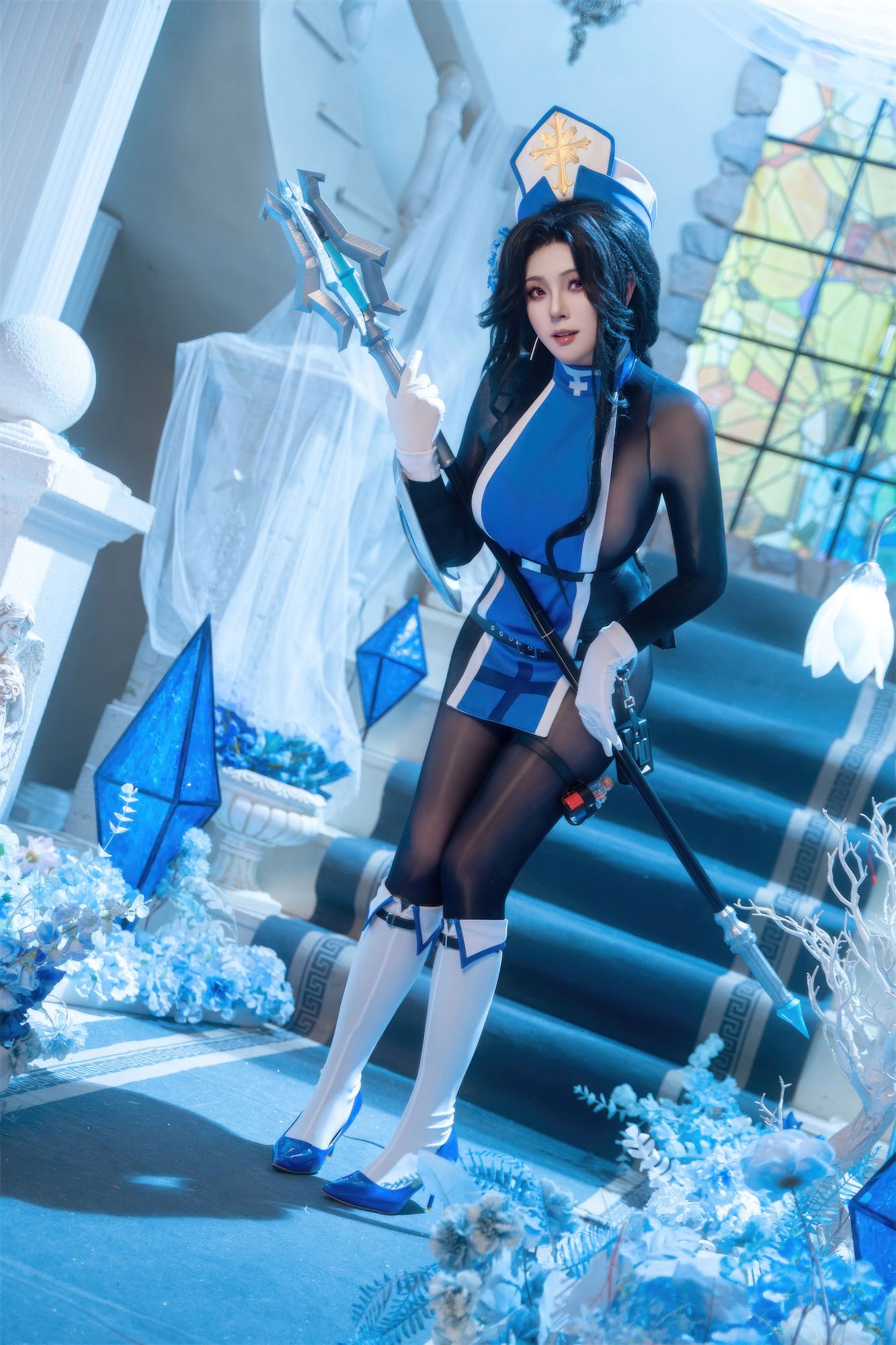 图片[3]-No.095 – Nikke胜利女神 梅登·冰玫瑰 [71P]-coswz-cos王者