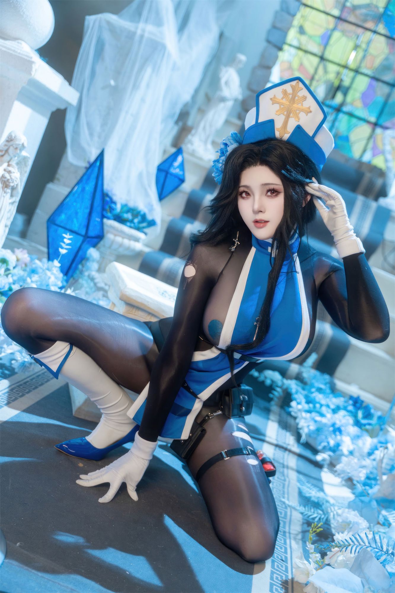 图片[6]-No.095 – Nikke胜利女神 梅登·冰玫瑰 [71P]-coswz-cos王者