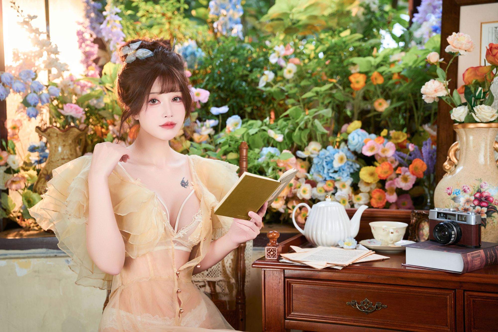 图片[8]-No.097 – 深林的洁白花语 [137P 1V]-coswz-cos王者