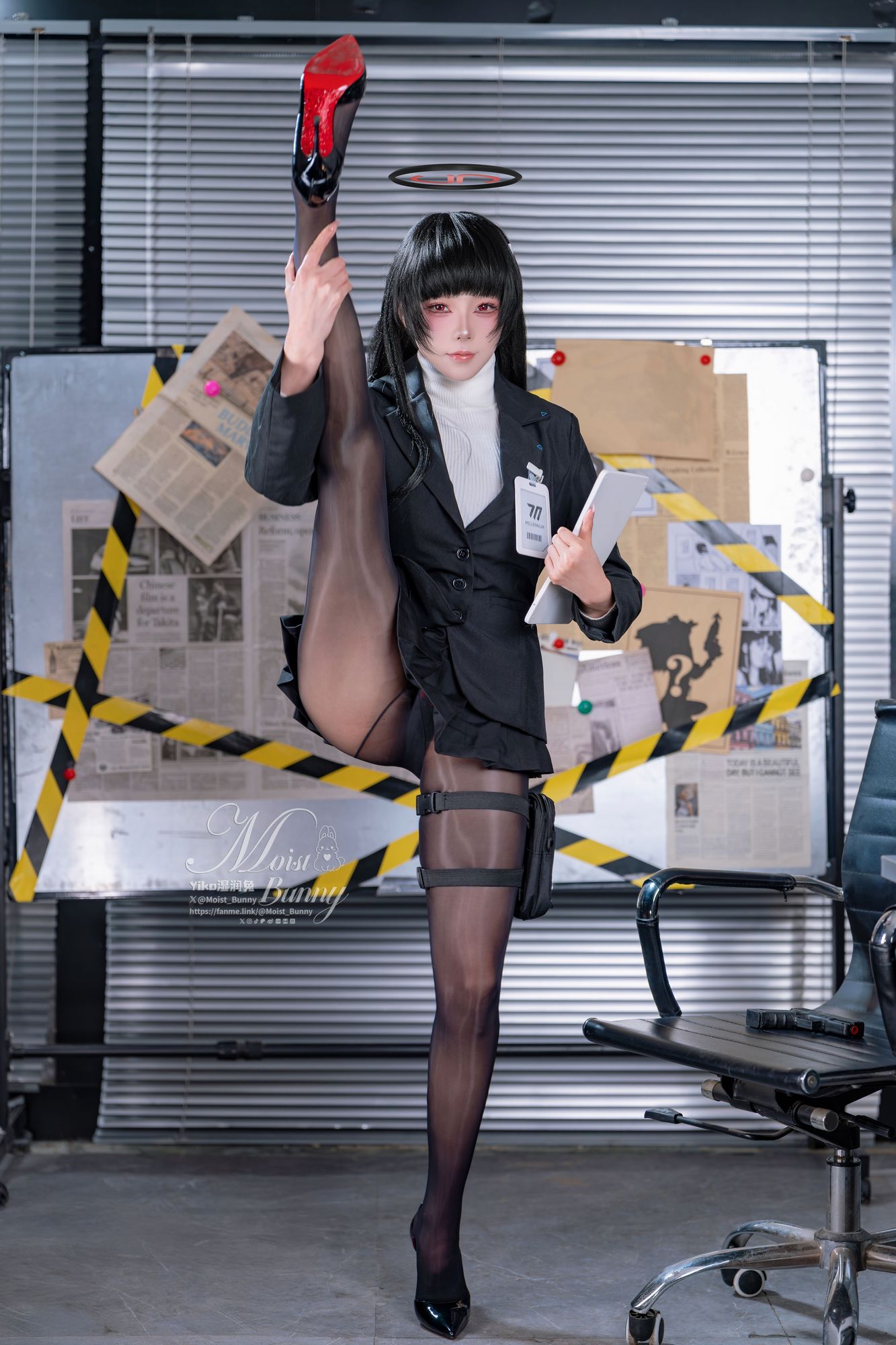 图片[1]-No.128 – 2026年02月 碧蓝档案 调月莉音 [94P 2V]-coswz-cos王者