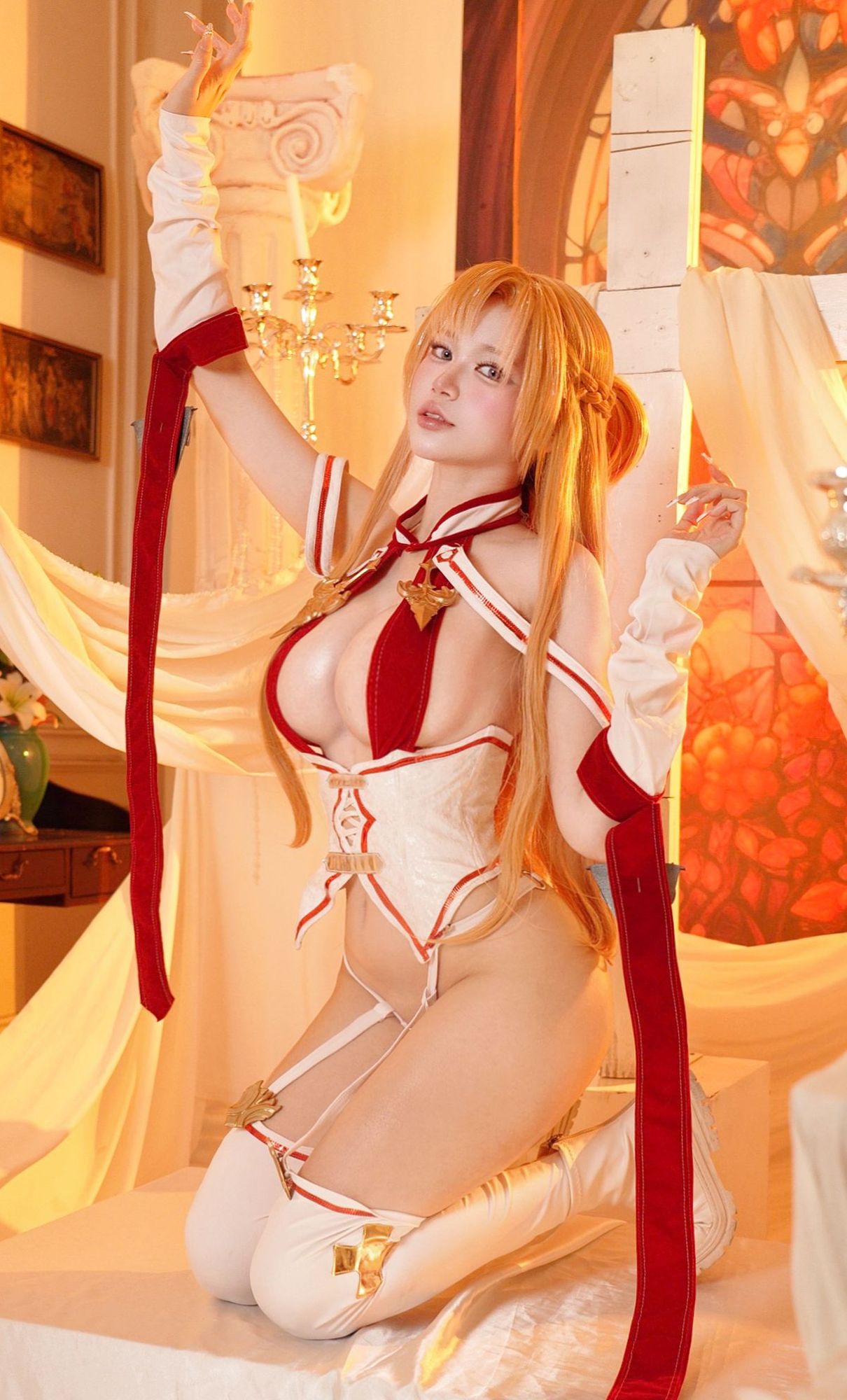图片[4]-No.128 – Yuuki Asuna [50P 9V]-coswz-cos王者