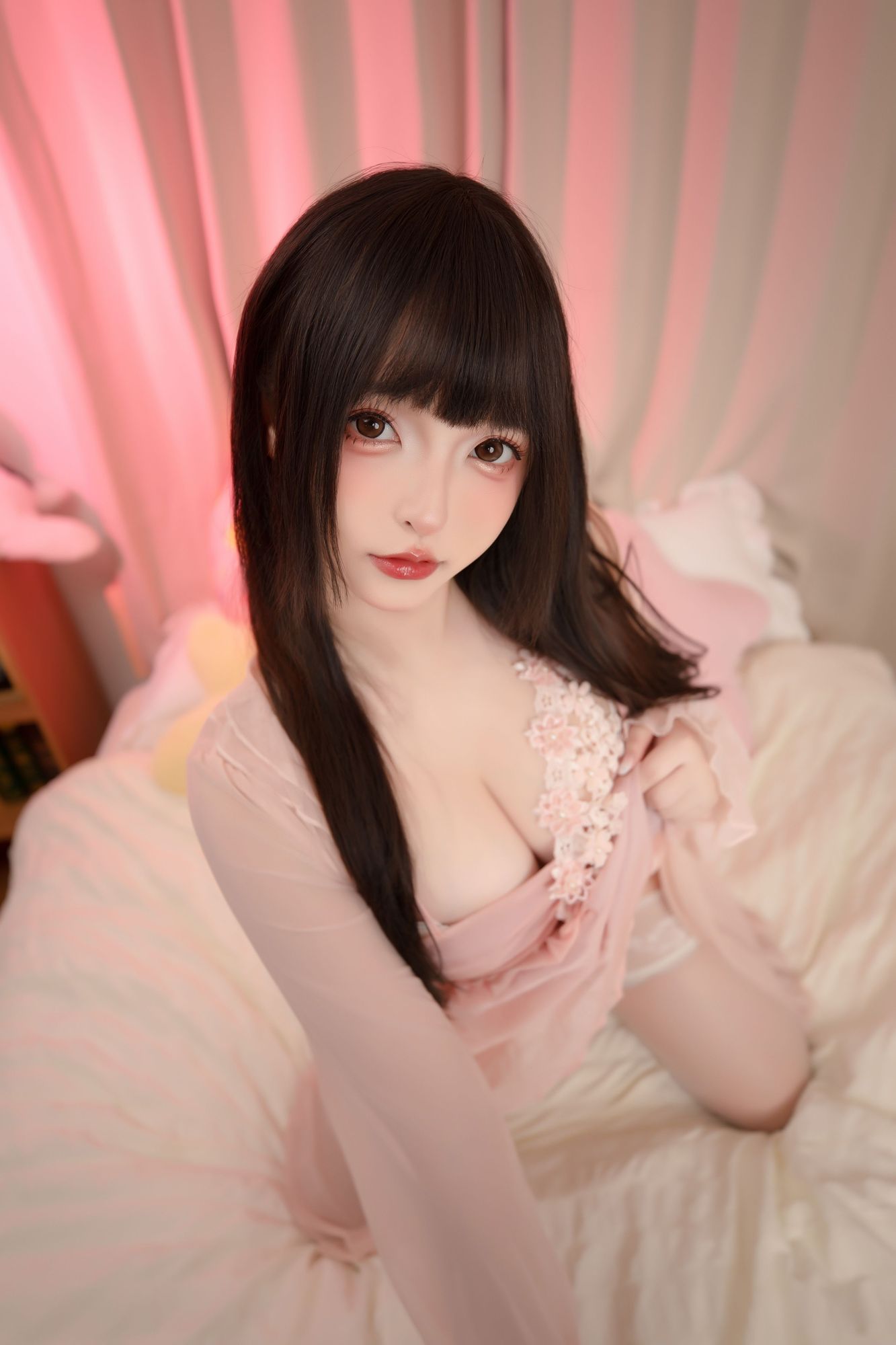 图片[1]-No.224 – 高跟睡袍 [75P 2V]-coswz-cos王者