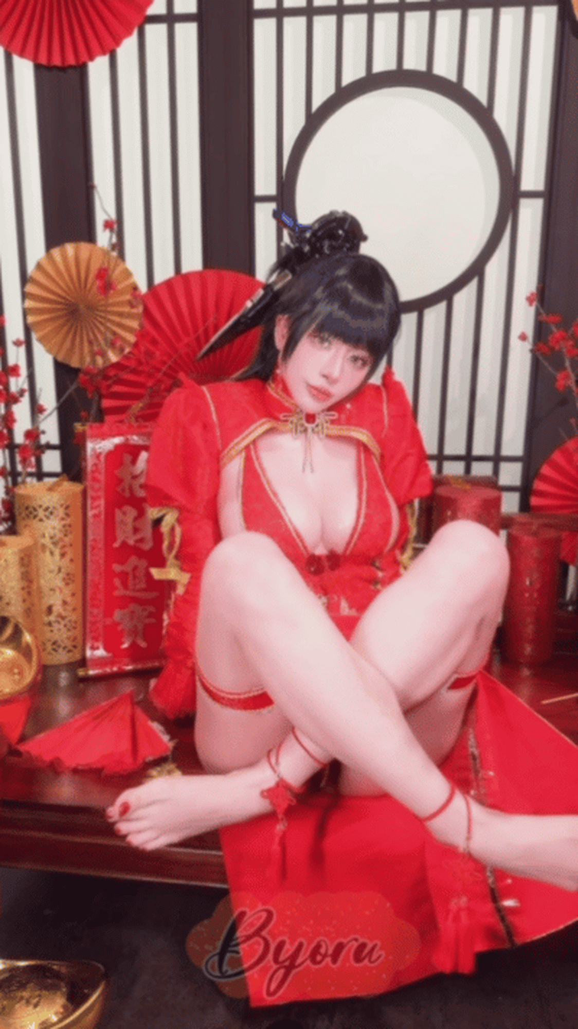 图片[6]-No.266 – Eve New Year Qipao [62P 19V]-coswz-cos王者