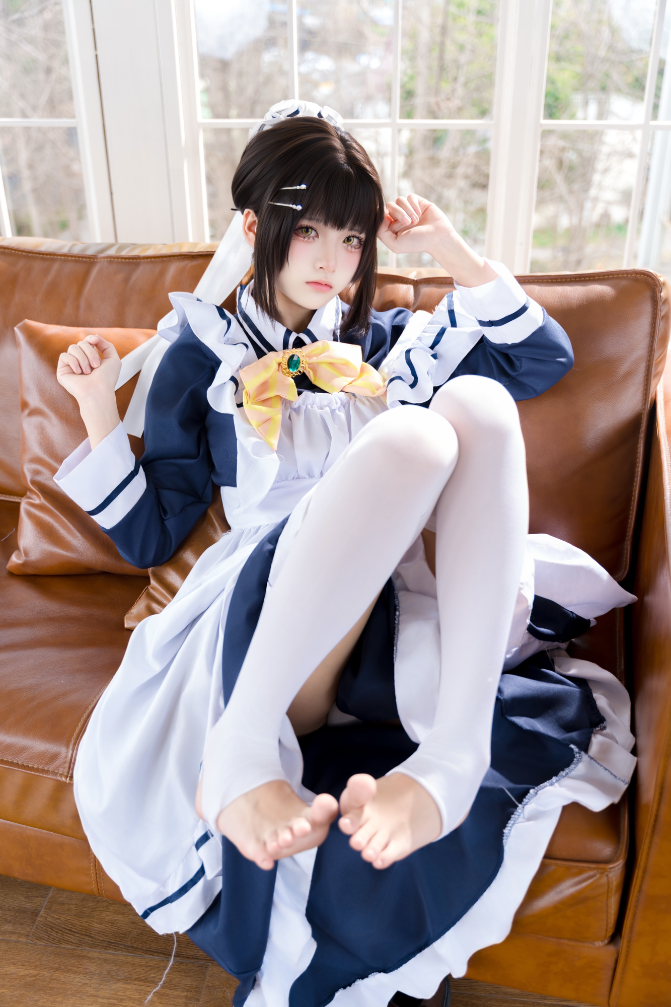 图片[1]-No.045 – 星光咖啡馆与死神之蝶 枣子姐女仆 [23P]-coswz-cos王者