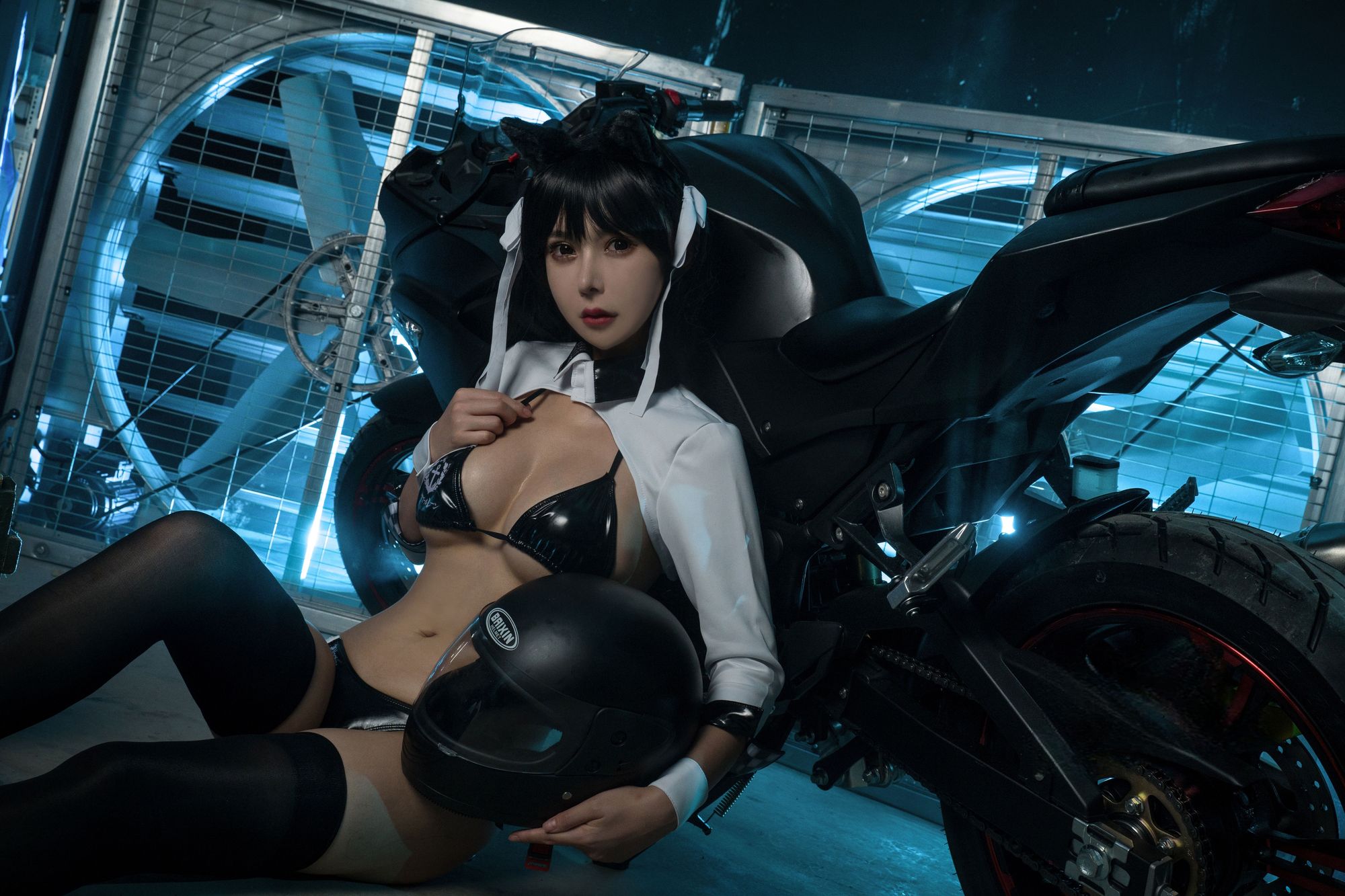 图片[1]-No.046 – 碧蓝航线 爱宕机车 [10P]-coswz-cos王者