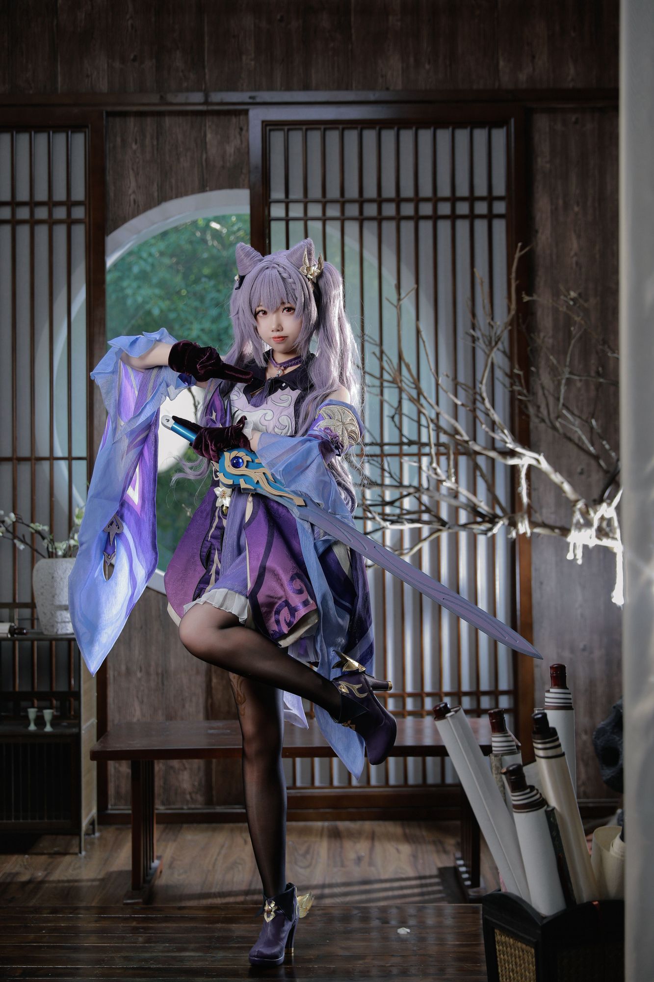 图片[1]-No.064 – 原神 刻晴 [50P 1V]-coswz-cos王者