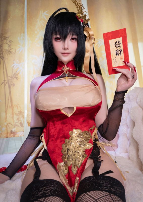 No.066 – 碧蓝航线 大凤旗袍 [81P 1V]-coswz-cos王者