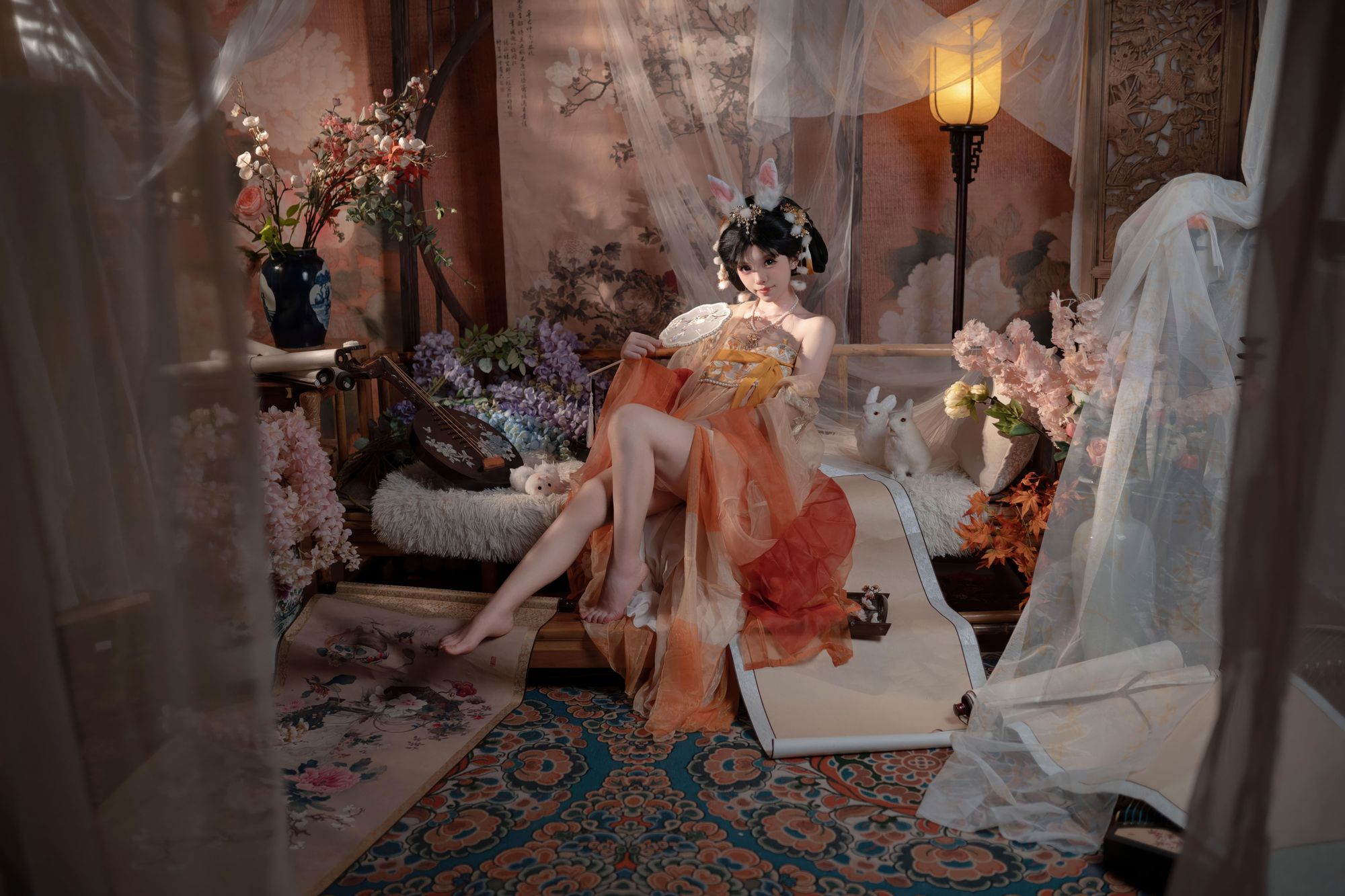 图片[2]-No.067 – 中秋节玉兔 [87P 6V]-coswz-cos王者