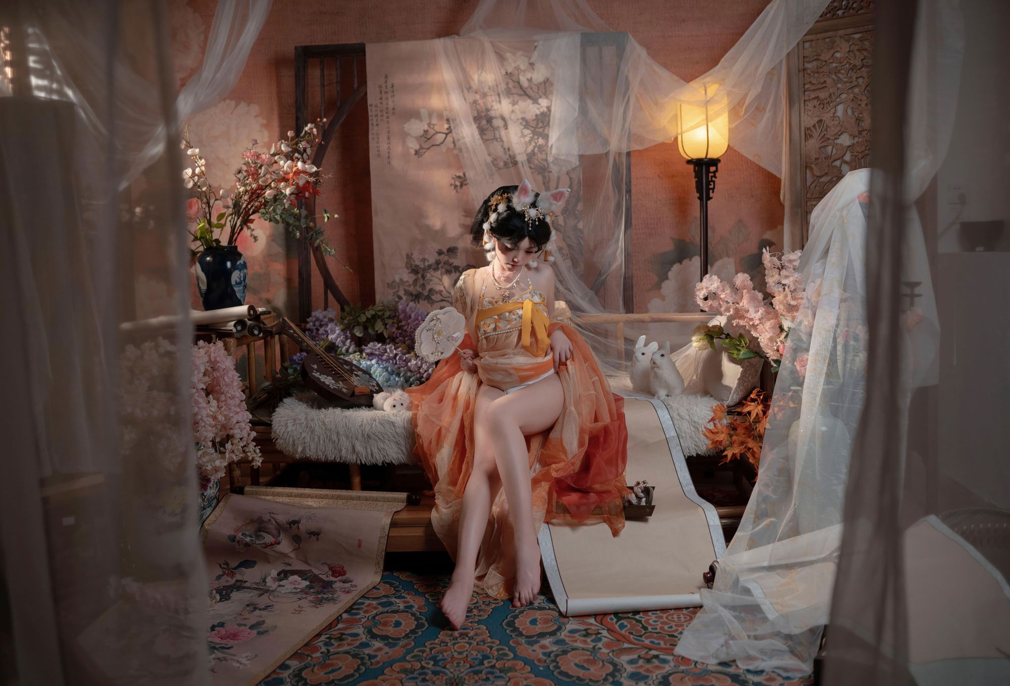 图片[4]-No.067 – 中秋节玉兔 [87P 6V]-coswz-cos王者