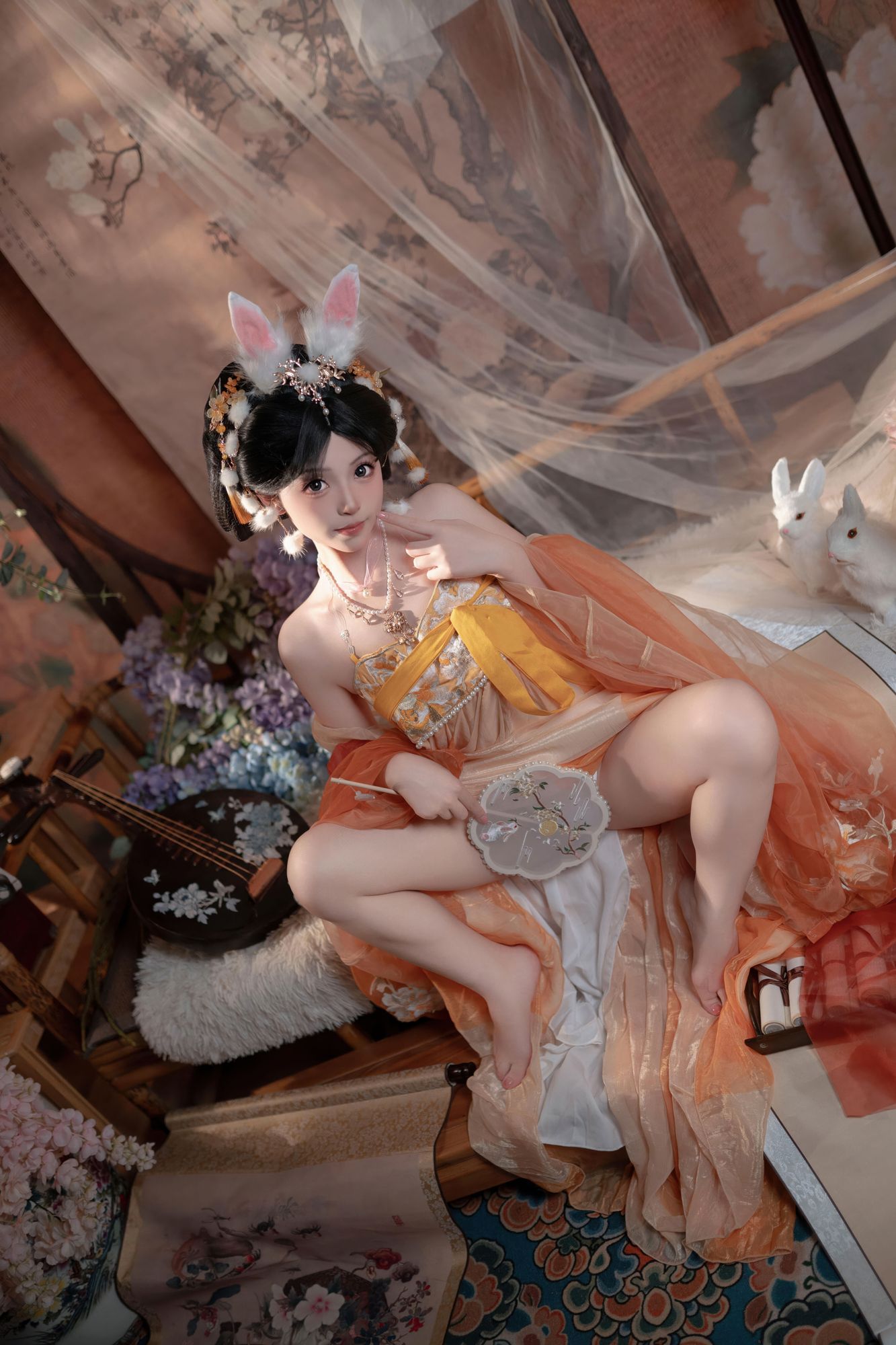 图片[1]-No.067 – 中秋节玉兔 [87P 6V]-coswz-cos王者