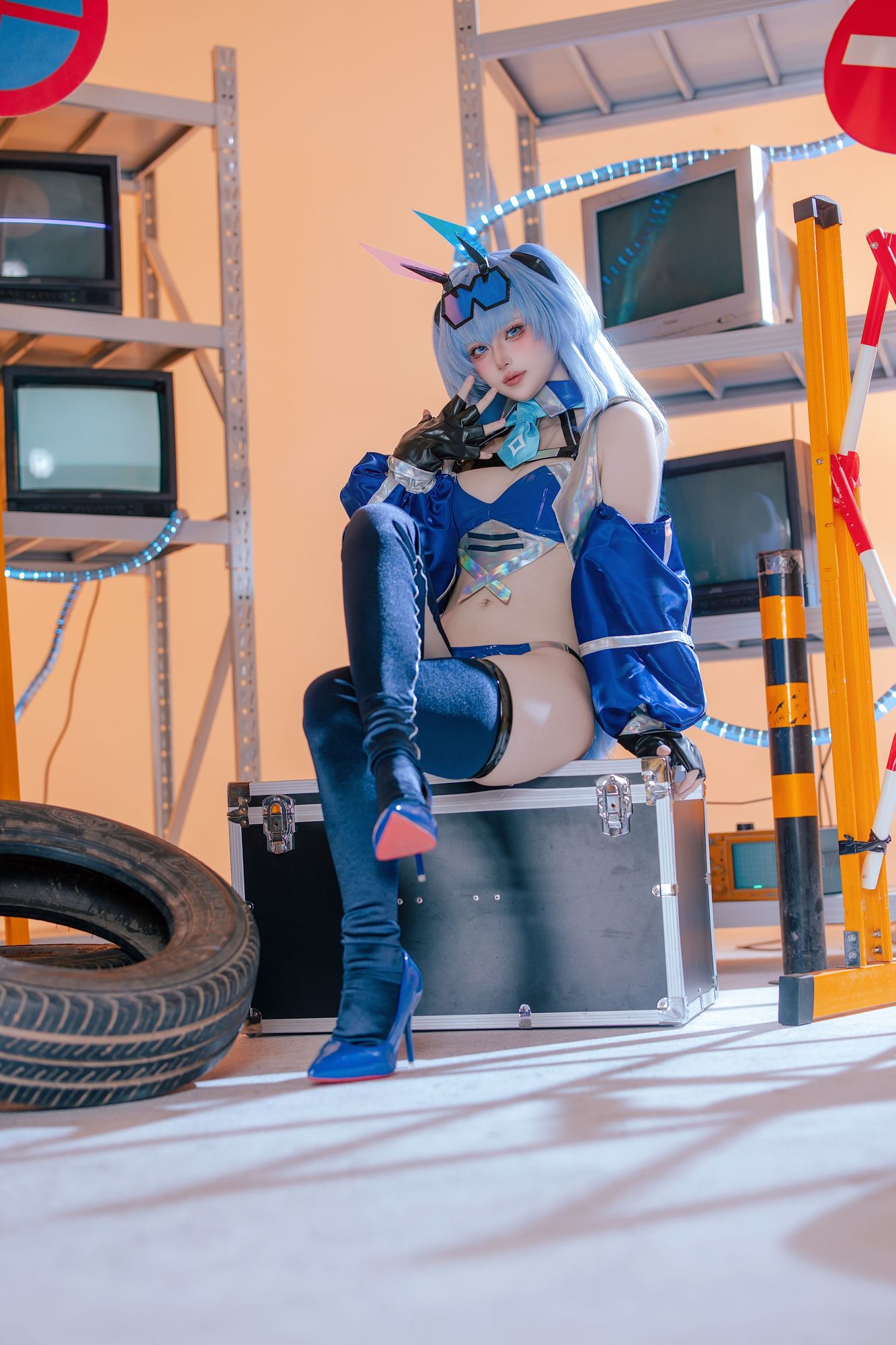 图片[3]-No.070 – 碧蓝航线 花园赛车服 [82P]-coswz-cos王者