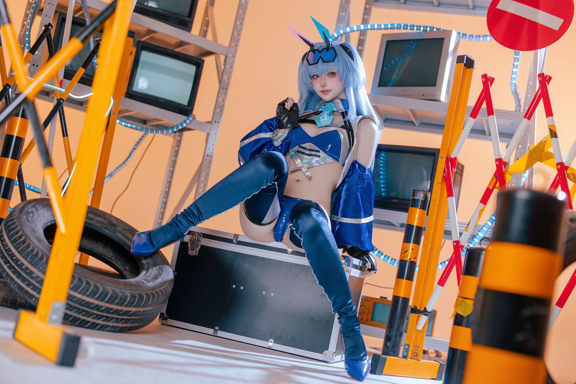 图片[4]-No.070 – 碧蓝航线 花园赛车服 [82P]-coswz-cos王者