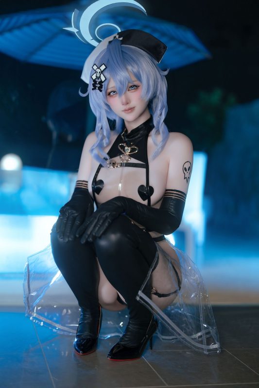 No.071 - 蔚蓝档案 亚子 同人透明护士 [31P]-coswz-cos王者