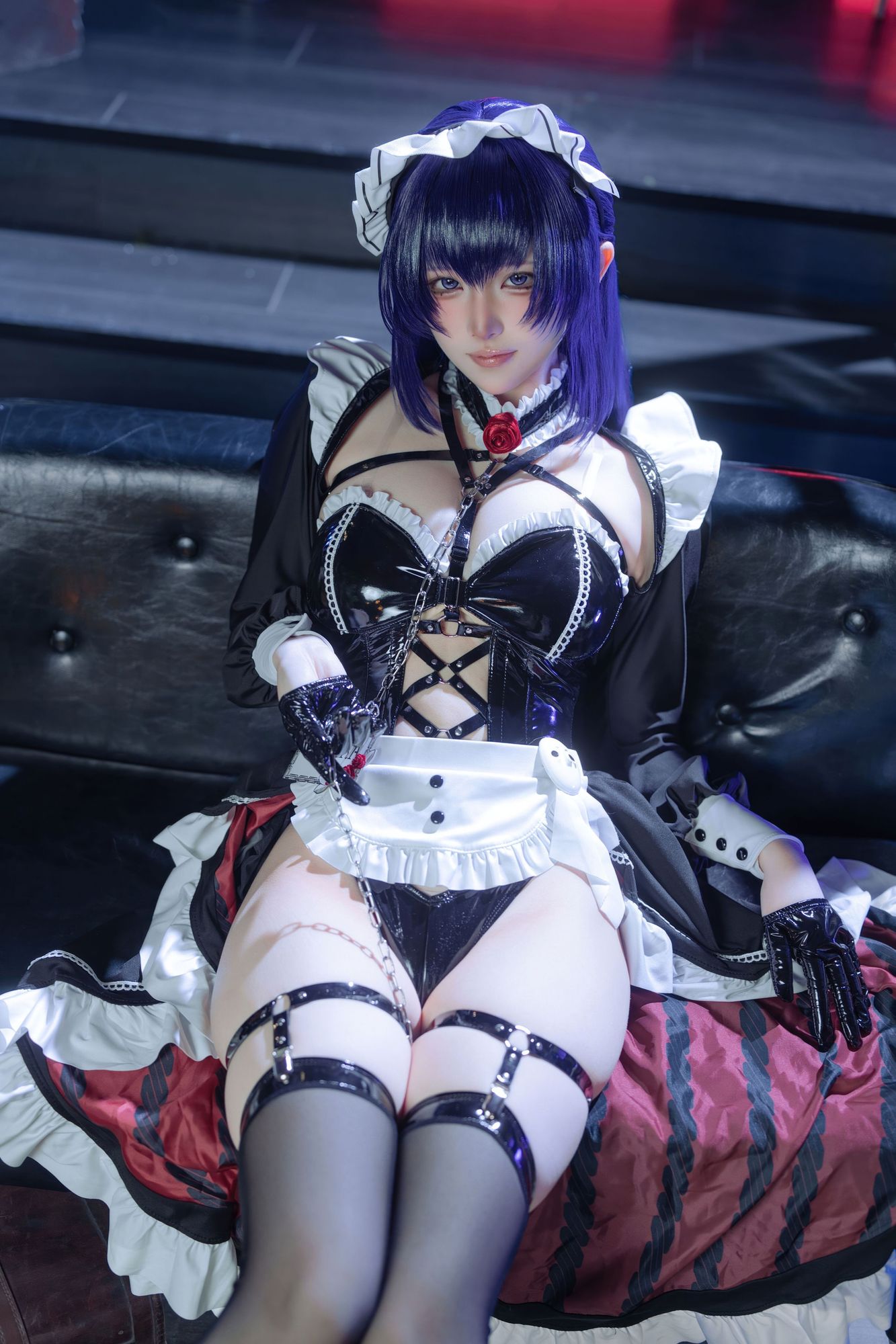 图片[1]-No.073 – Nikke胜利女神 米哈拉·咖啡女仆 [80P]-coswz-cos王者