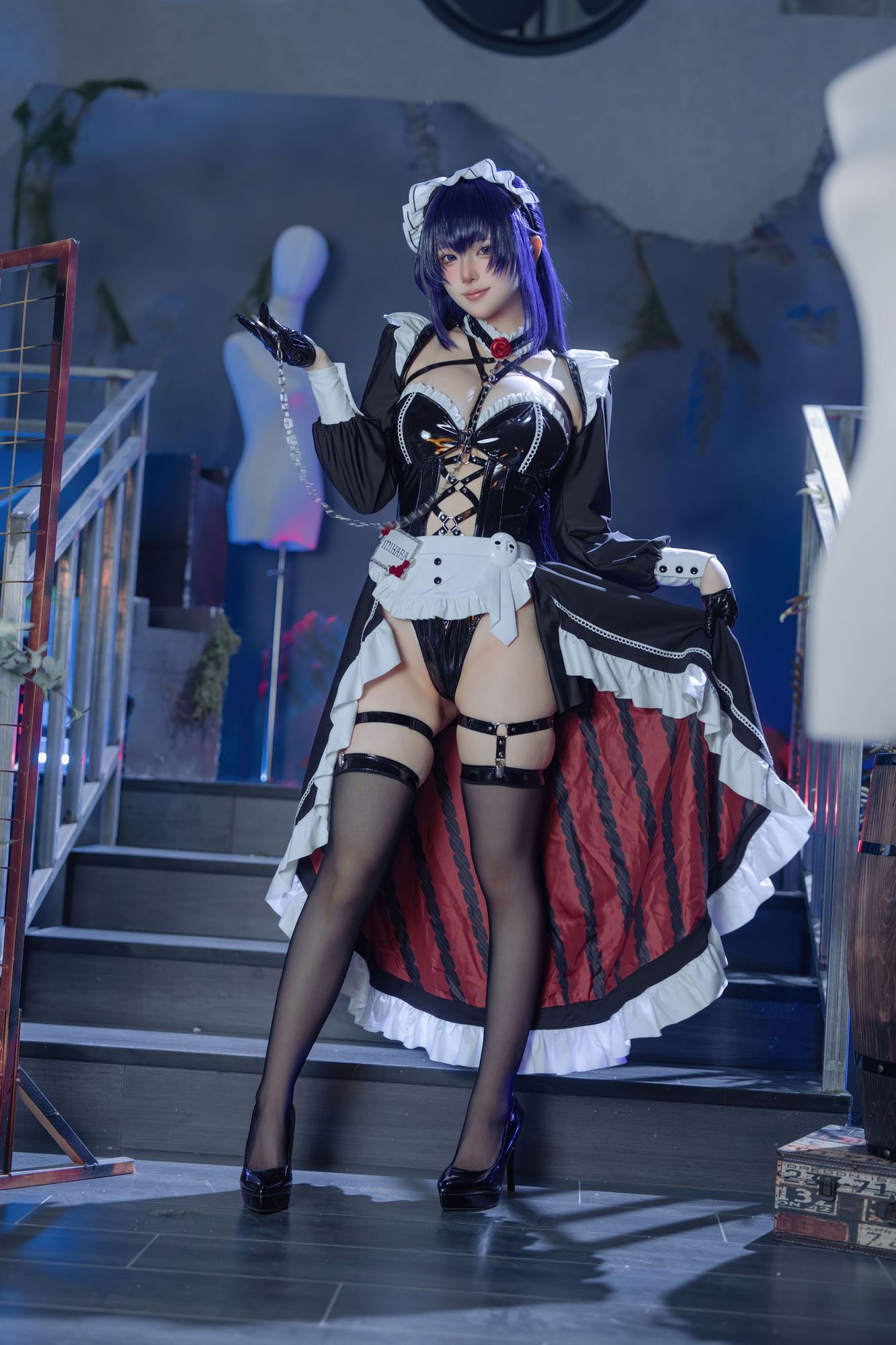 图片[3]-No.073 – Nikke胜利女神 米哈拉·咖啡女仆 [80P]-coswz-cos王者