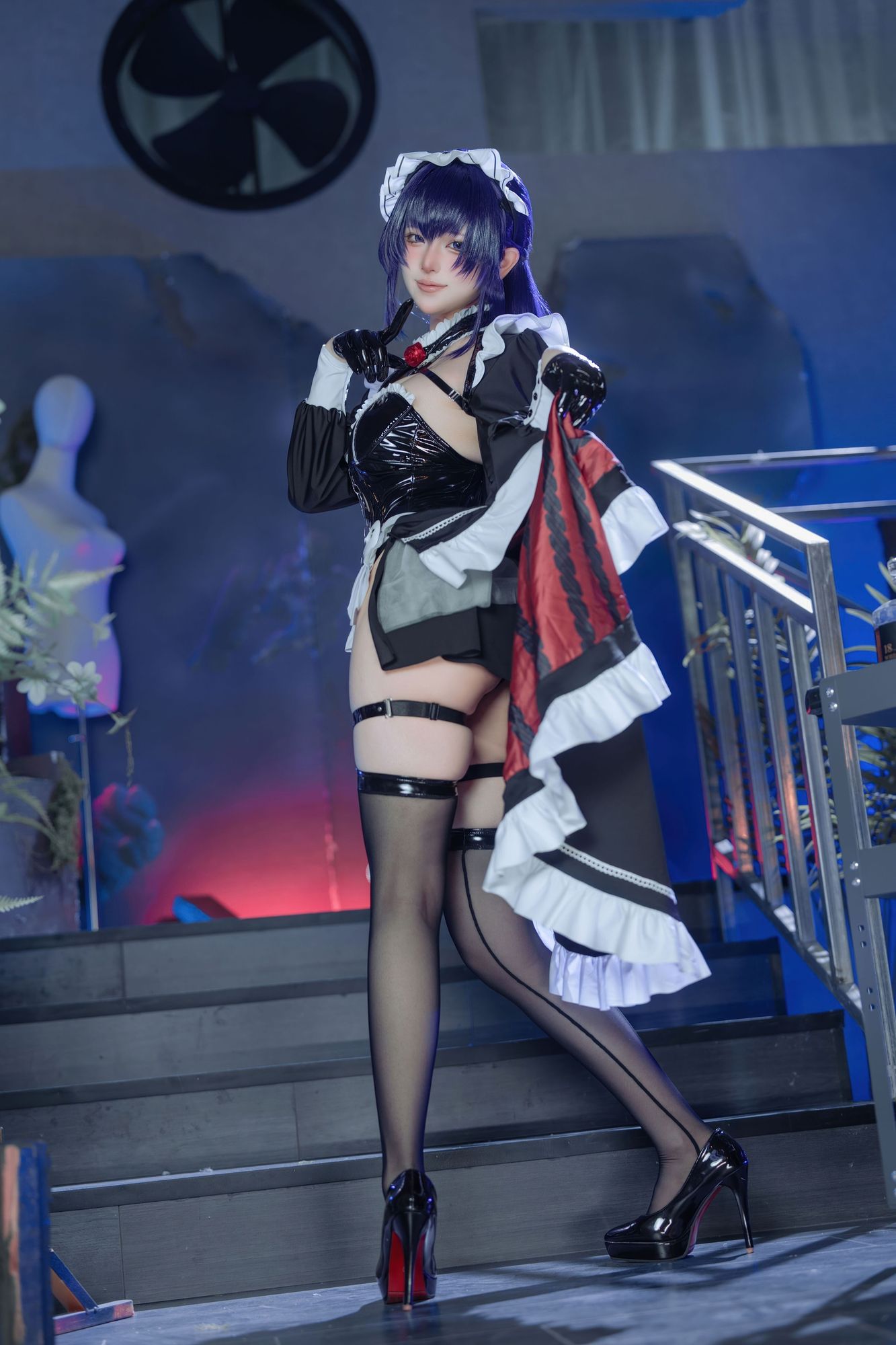 图片[2]-No.073 – Nikke胜利女神 米哈拉·咖啡女仆 [80P]-coswz-cos王者