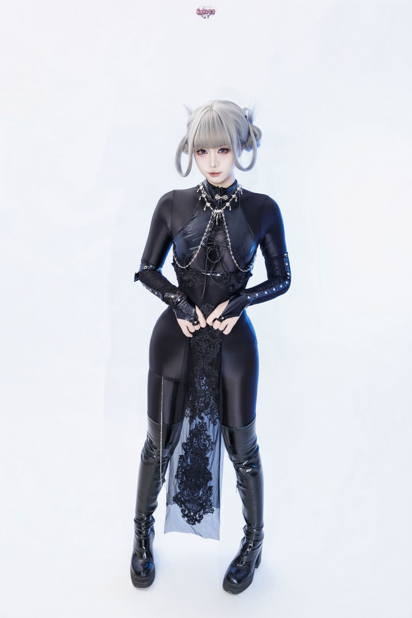 图片[4]-No.081 – 黑靡烟旗袍 [108P 2V]-coswz-cos王者