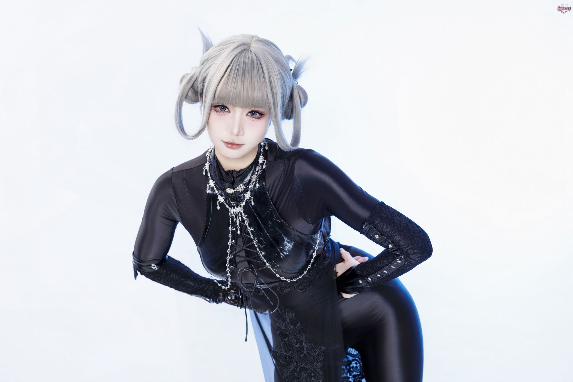 图片[5]-No.081 – 黑靡烟旗袍 [108P 2V]-coswz-cos王者