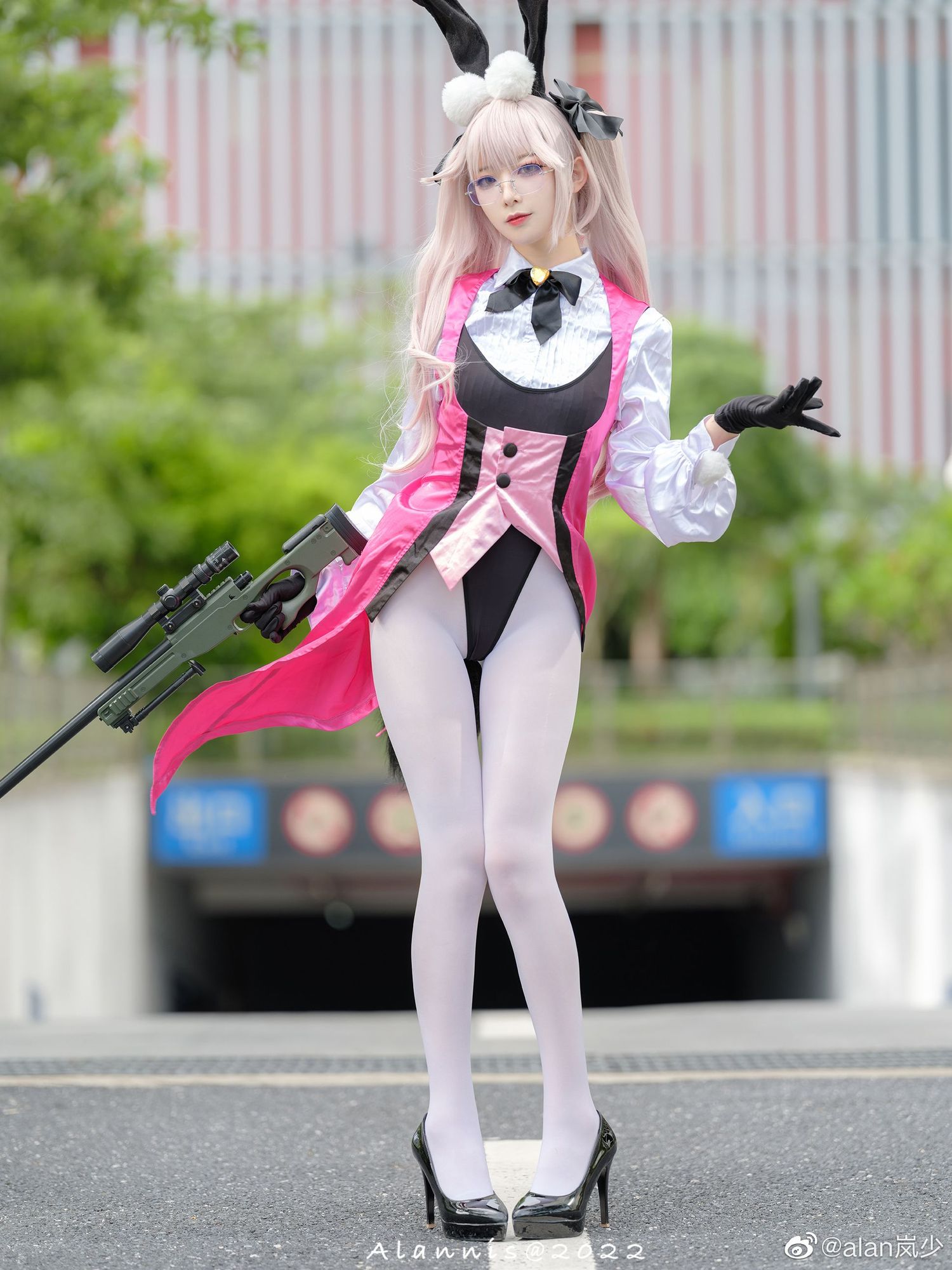 图片[2]-No.084 – 光之高扬斯卡娅 兔女郎 [27P]-coswz-cos王者