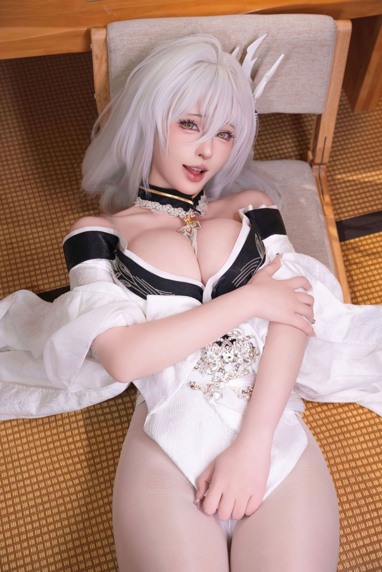 图片[4]-No.092 – 碧蓝航线 白凤和服 [76P 1V]-coswz-cos王者