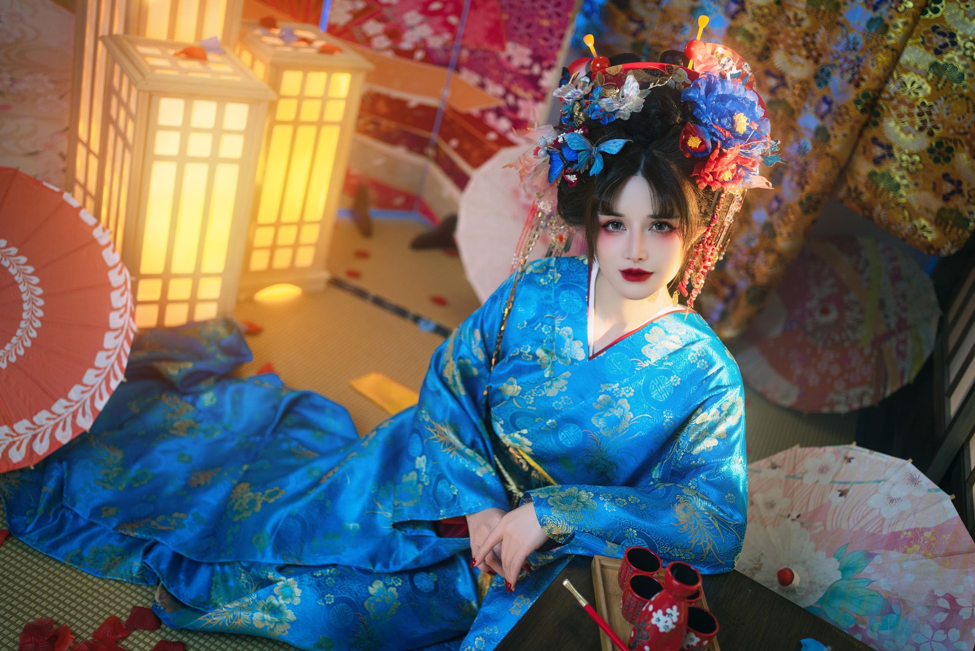 图片[1]-No.098 – 花魁の末路 [149P 1V]-coswz-cos王者